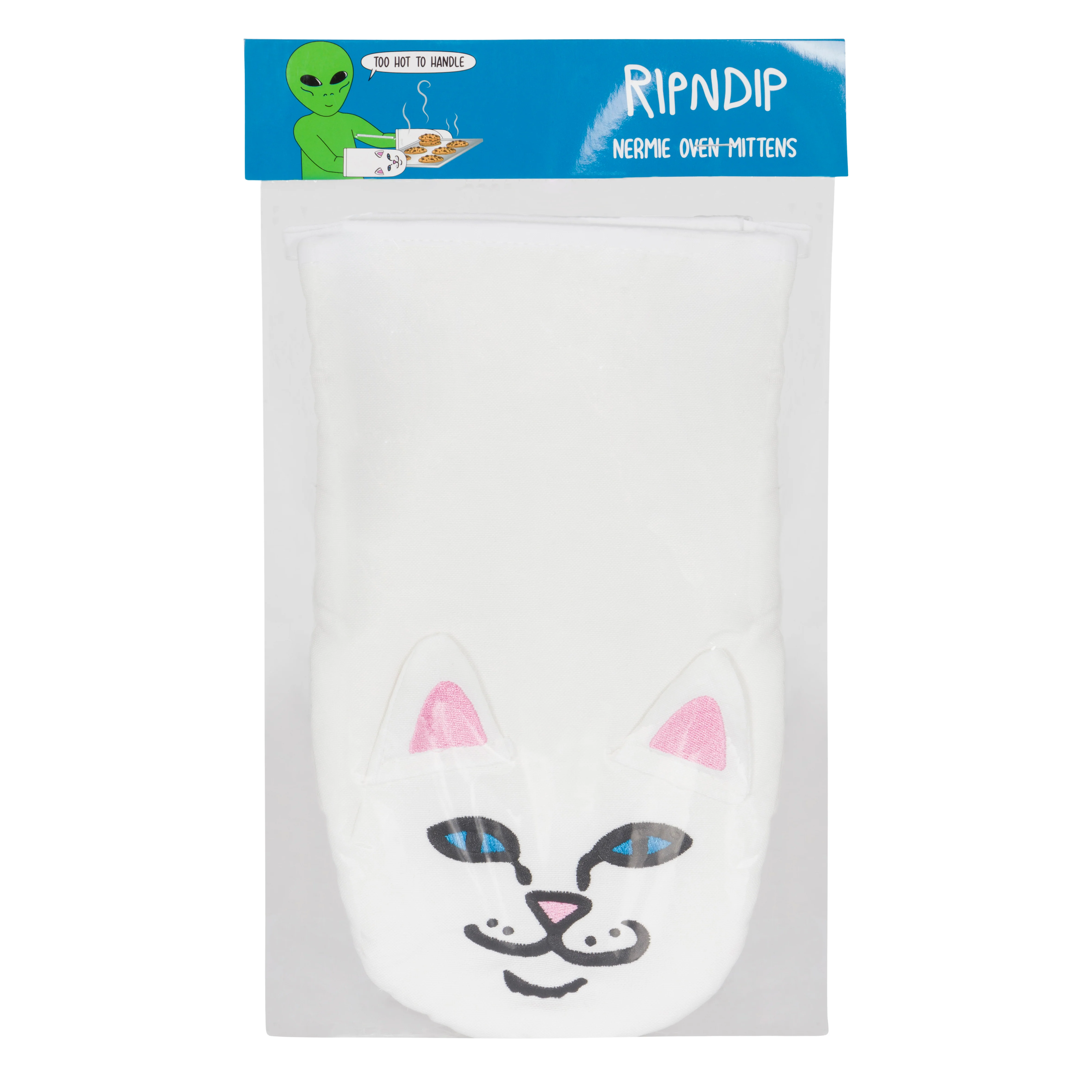 Nermie Oven Mittens (White) - Image 3