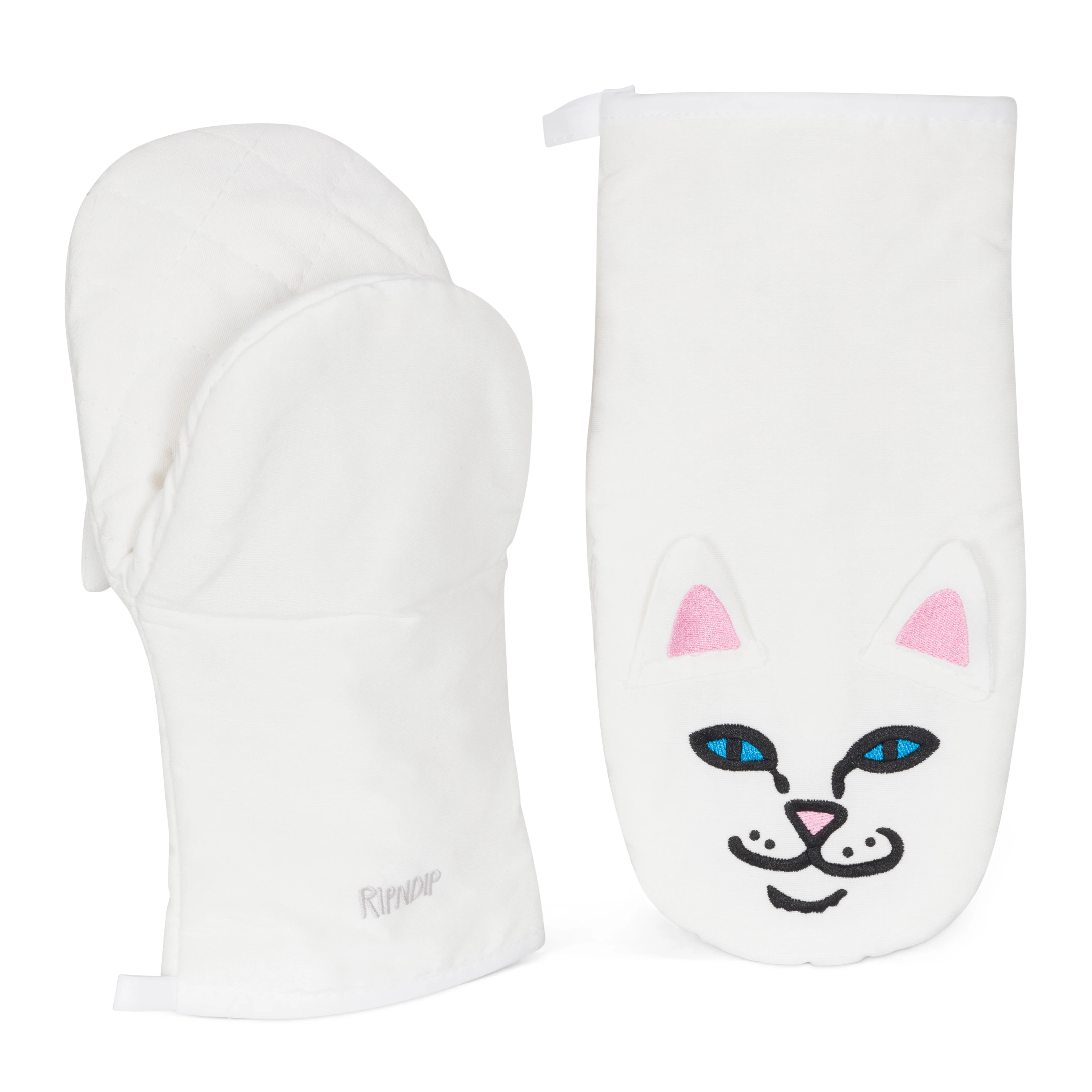 Nermie Oven Mittens (White) - Image 5