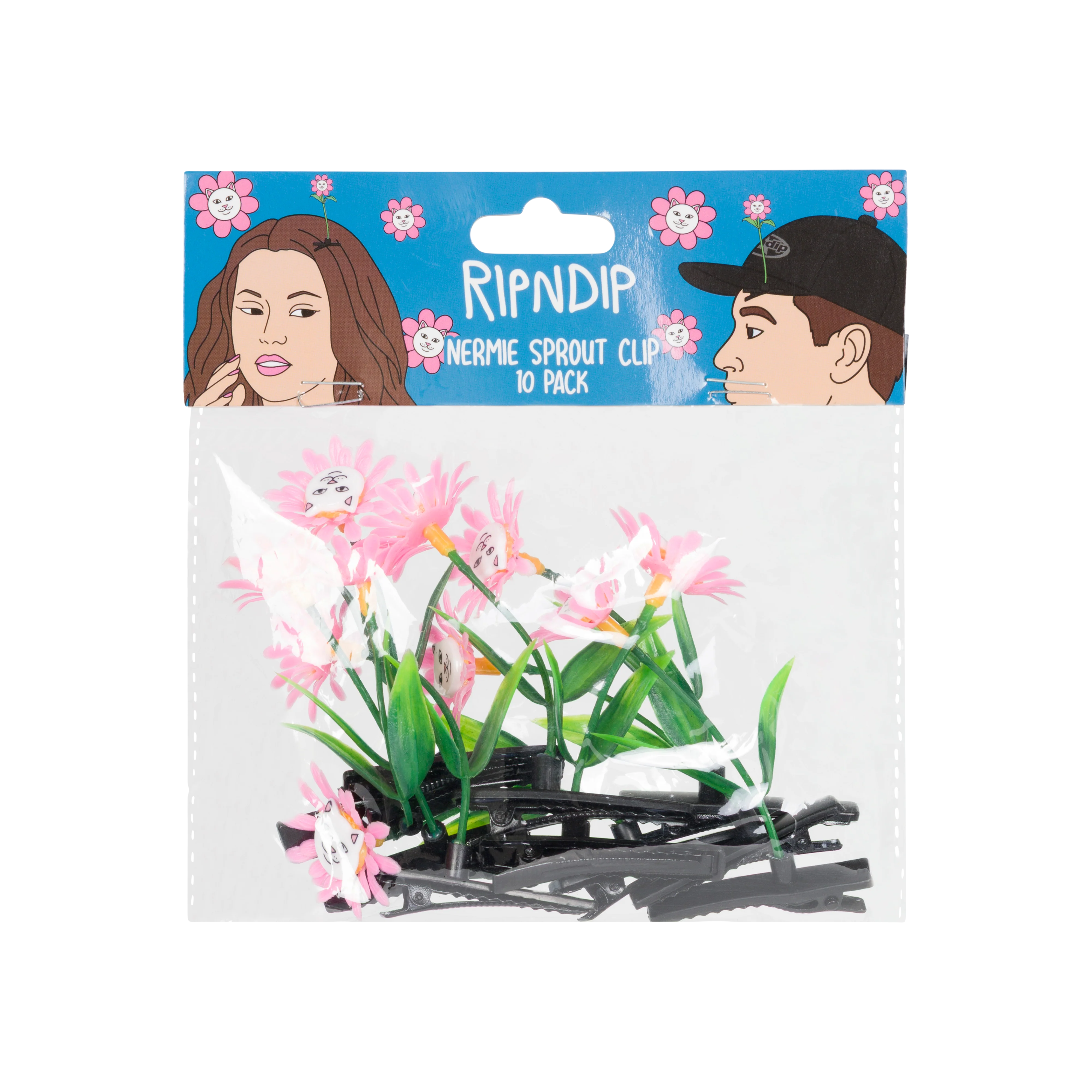 Nermie Sprout Clip (10 Pack) (White)