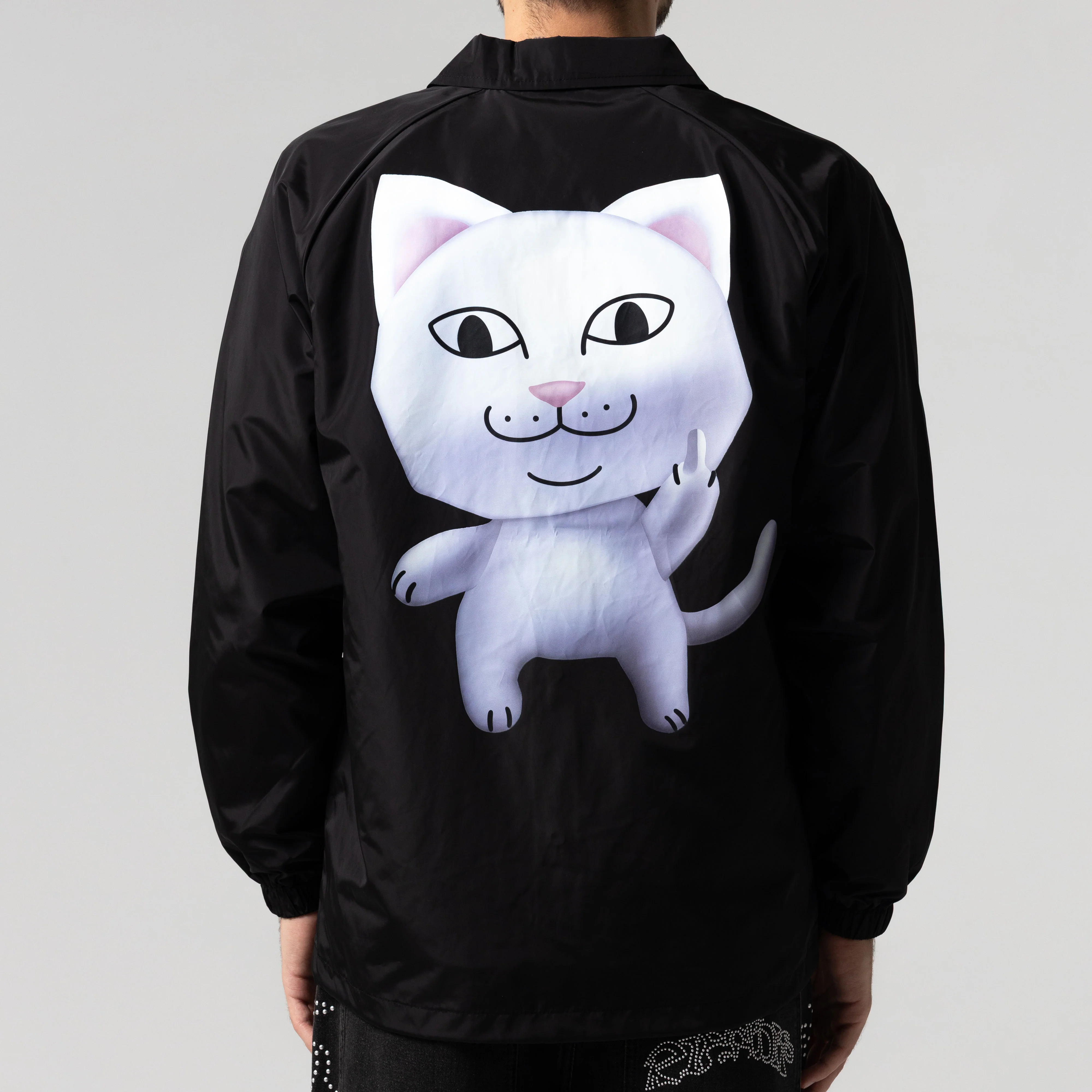 Nermii Coaches Jacket (Black) - Image 4