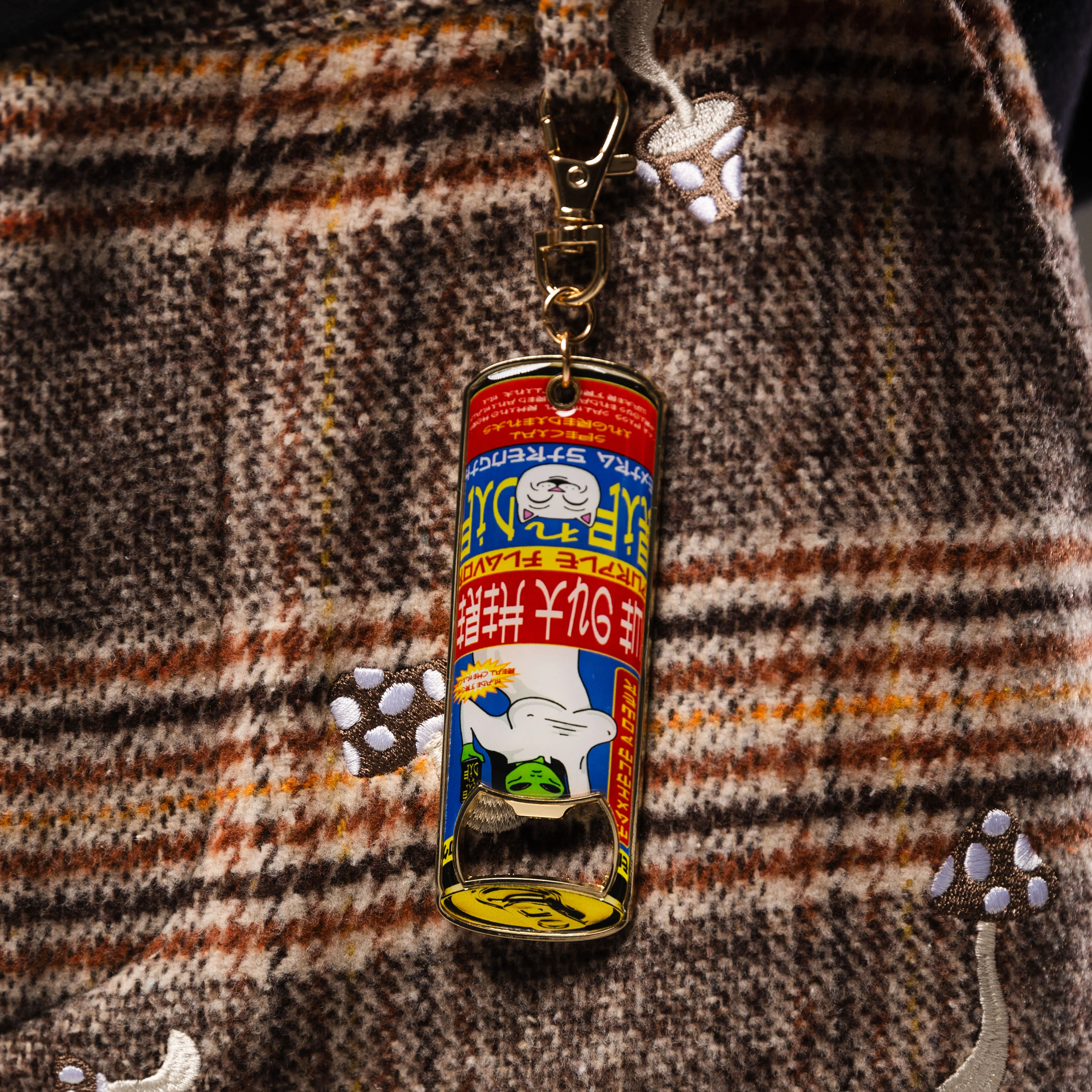 Nerms Cans Bottle Opener Key Chain (Multi) - Image 3
