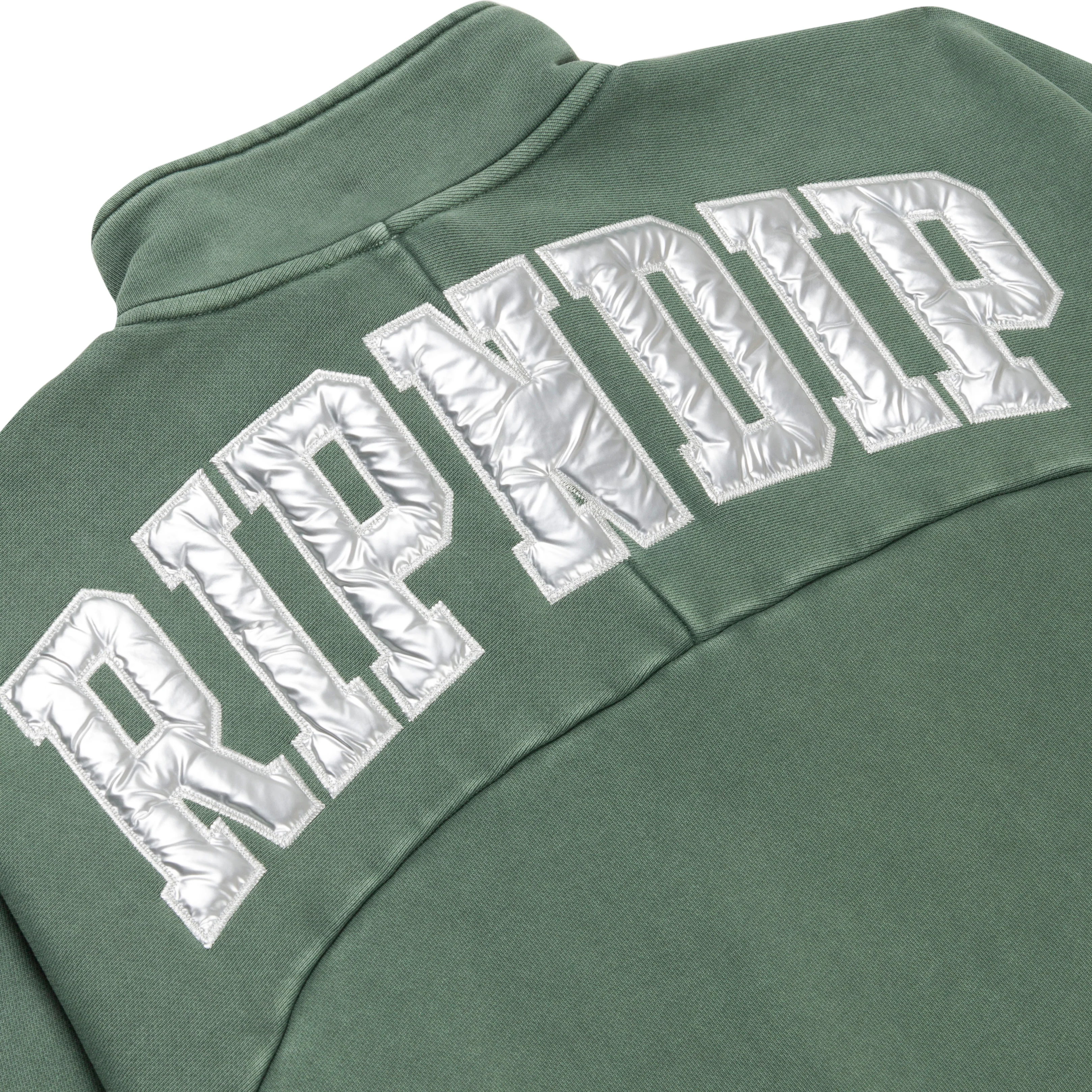 Night Quarter Zip Sweatshirt (Dusty Pine) - Image 7