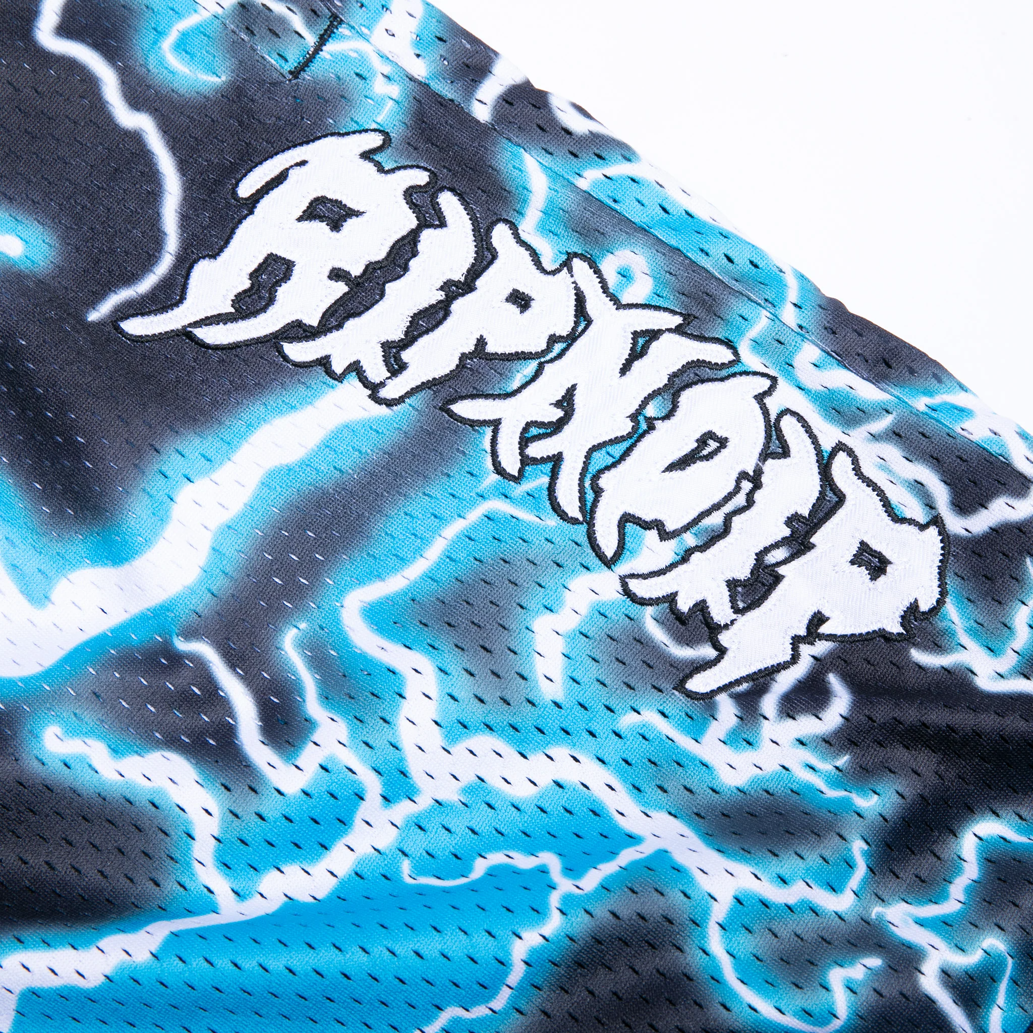 Nikola Basketball Shorts (Black/Blue) - Image 3
