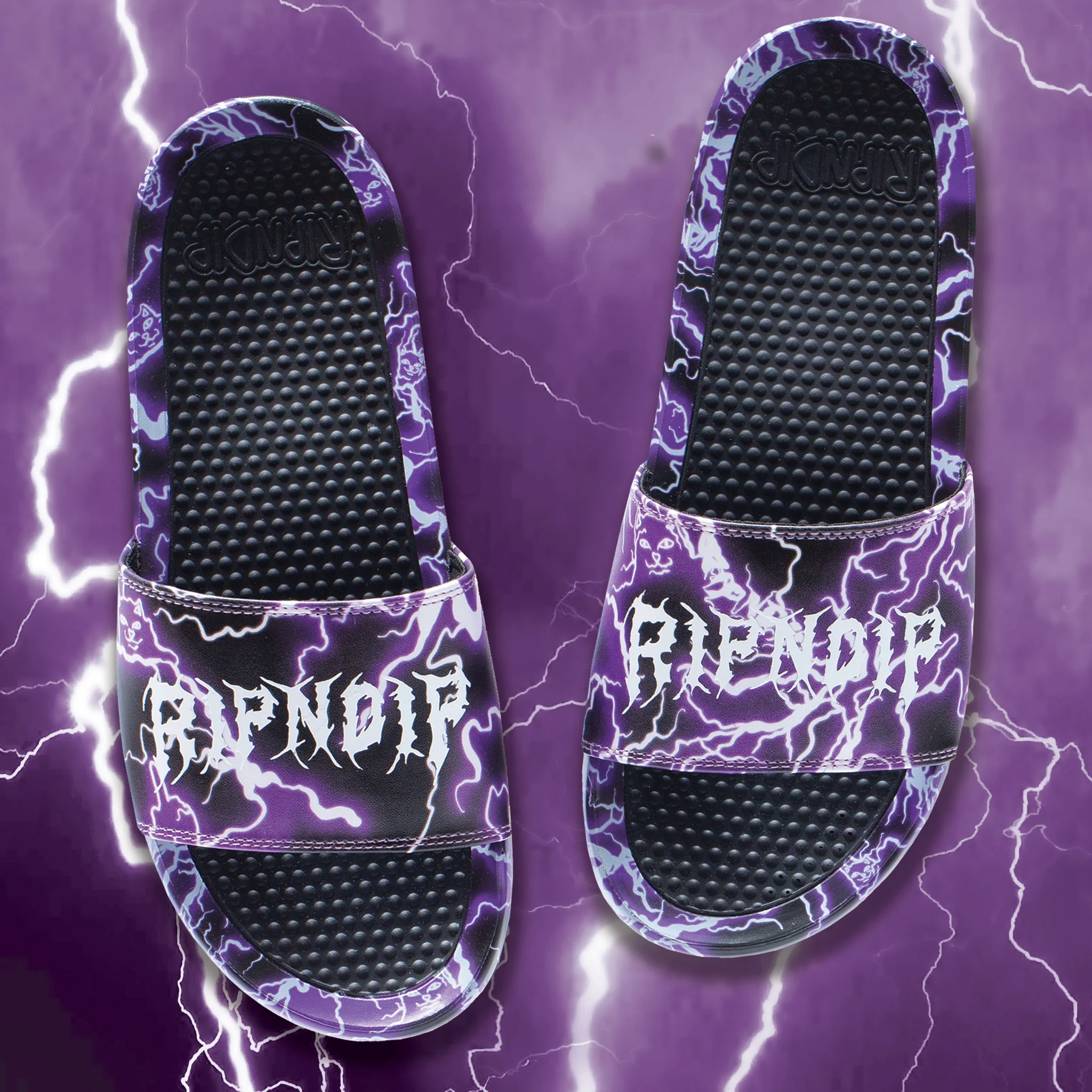Nikola Slides (Purple/Black) - Image 2