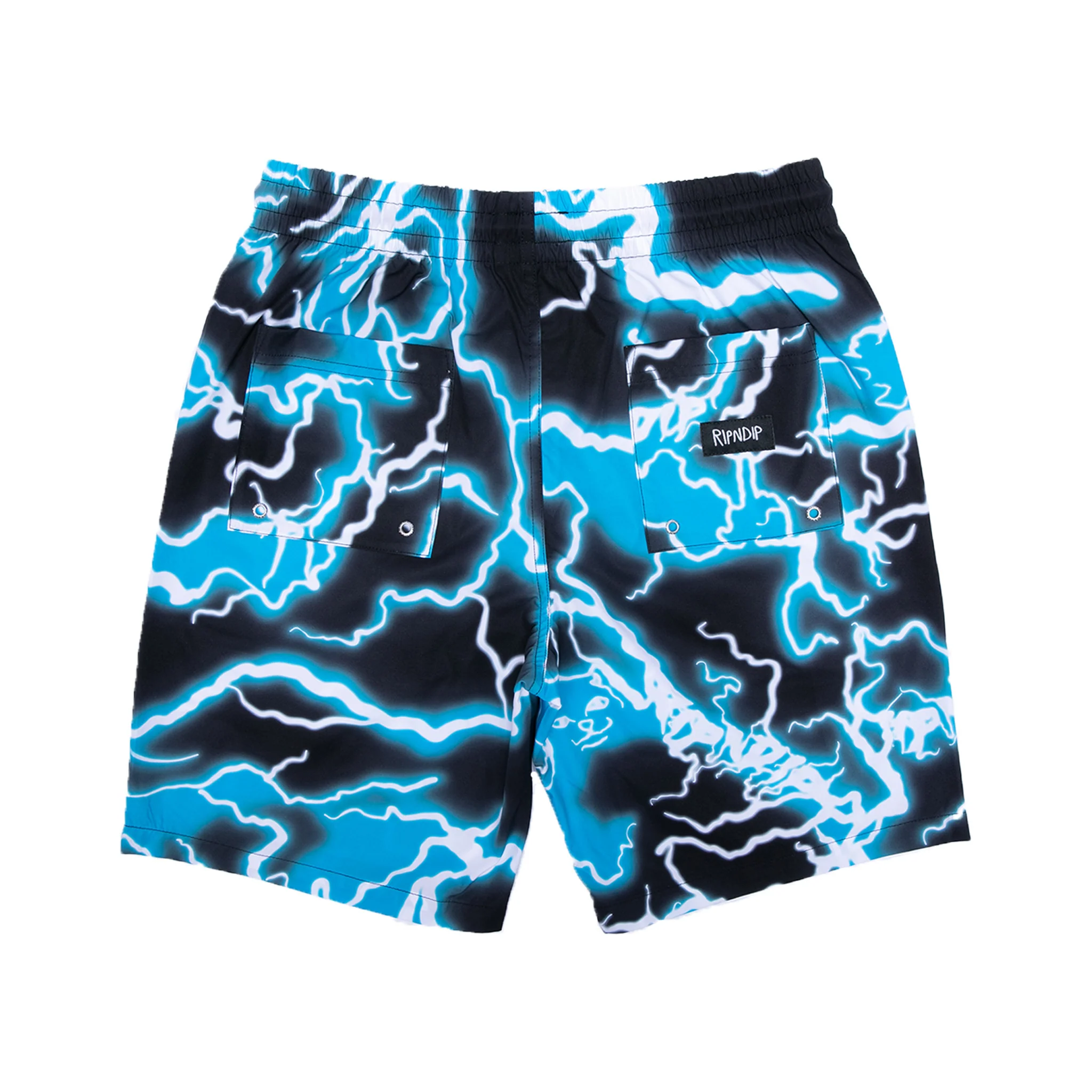 Nikola Swim Shorts (Black/Blue) - Image 3