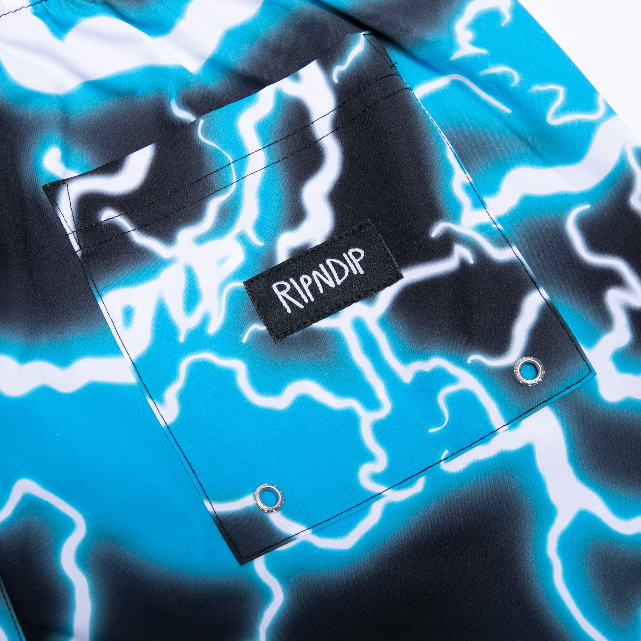 Nikola Swim Shorts (Black/Blue) - Image 4