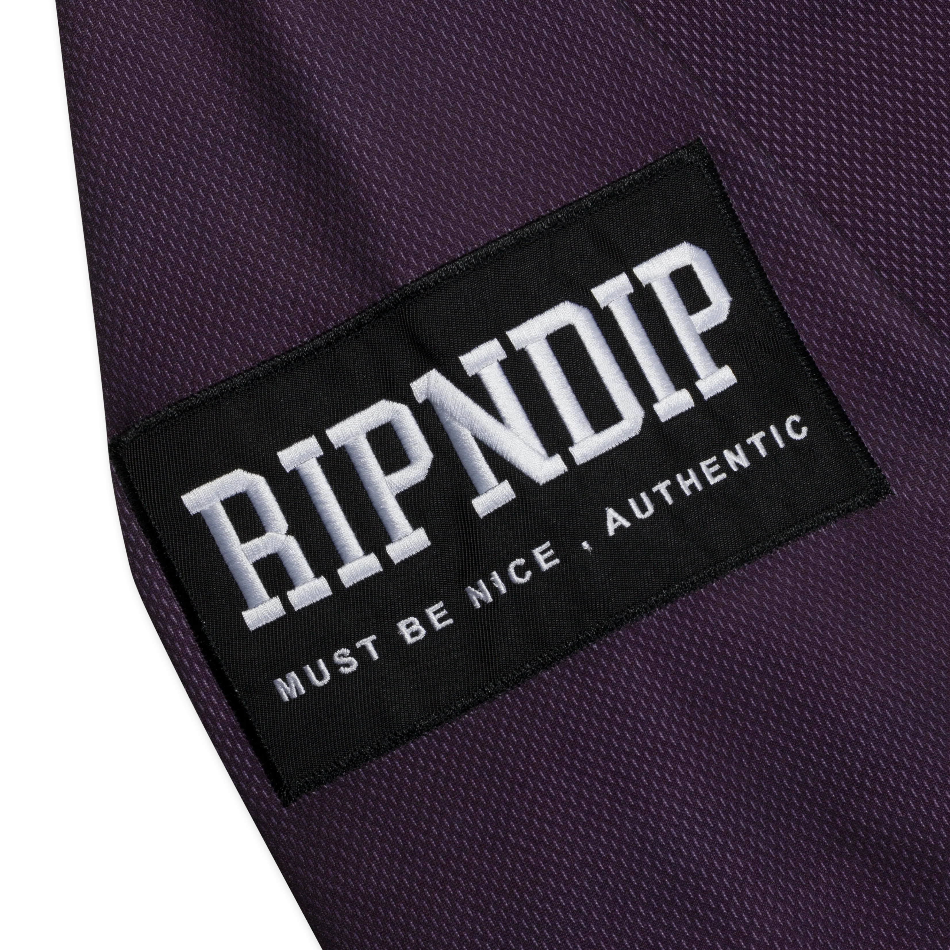No Days Off Hockey Jersey (Plum) - Image 7