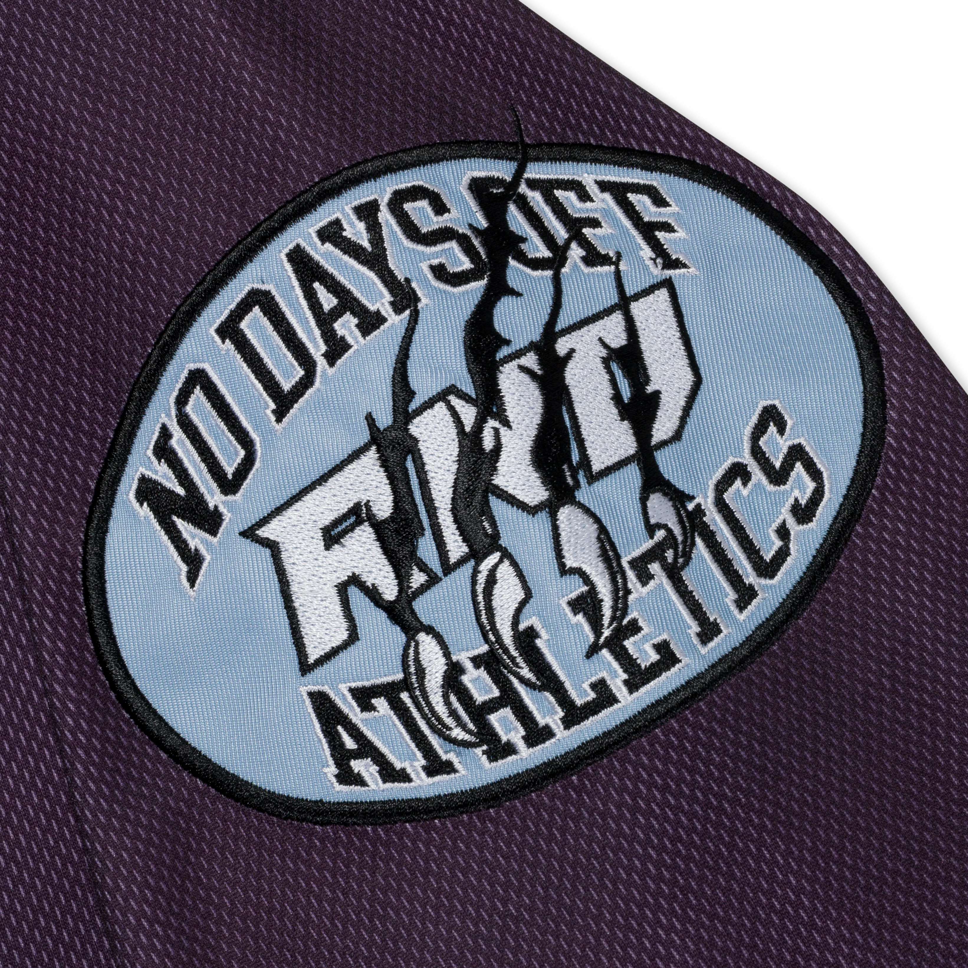 No Days Off Hockey Jersey (Plum) - Image 8