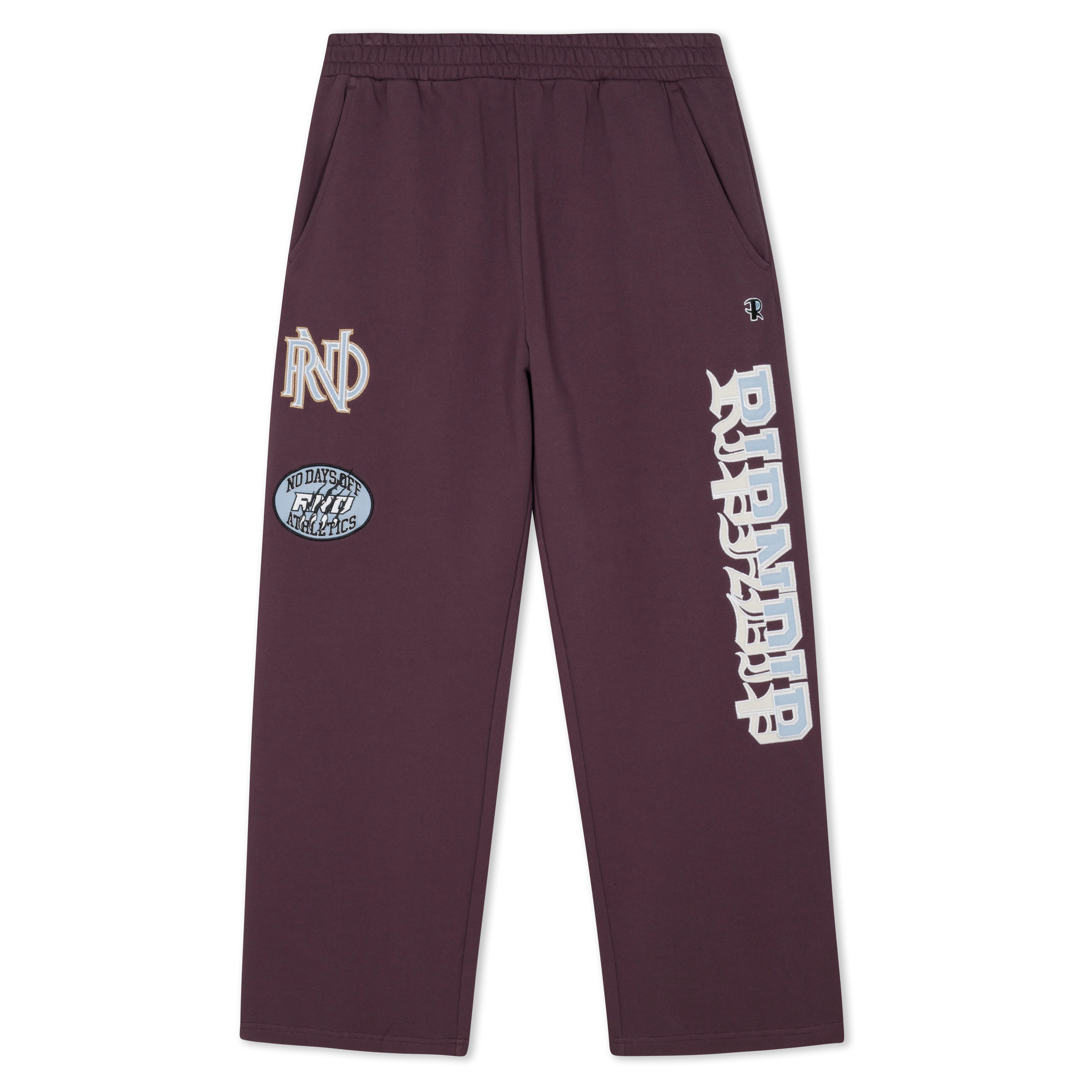 No Days Off Straight Leg Sweatpants (Plum)