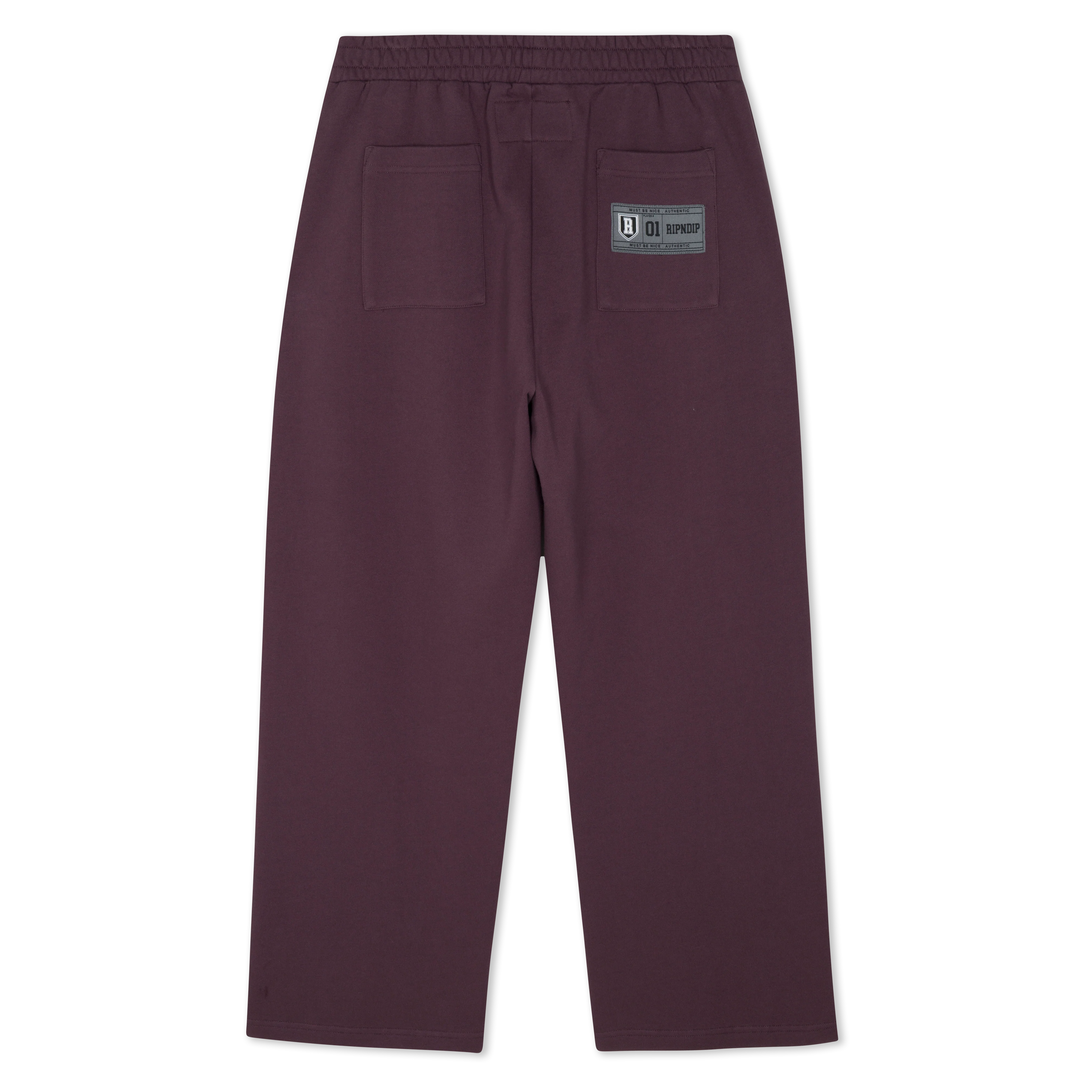 No Days Off Straight Leg Sweatpants (Plum) - Image 3