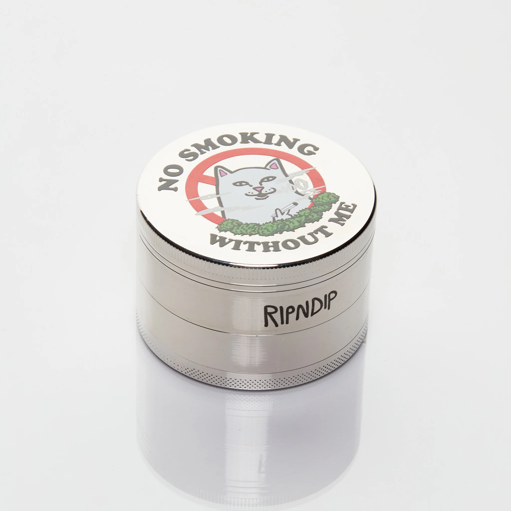 No Smoking Grinder (Silver) - Image 4