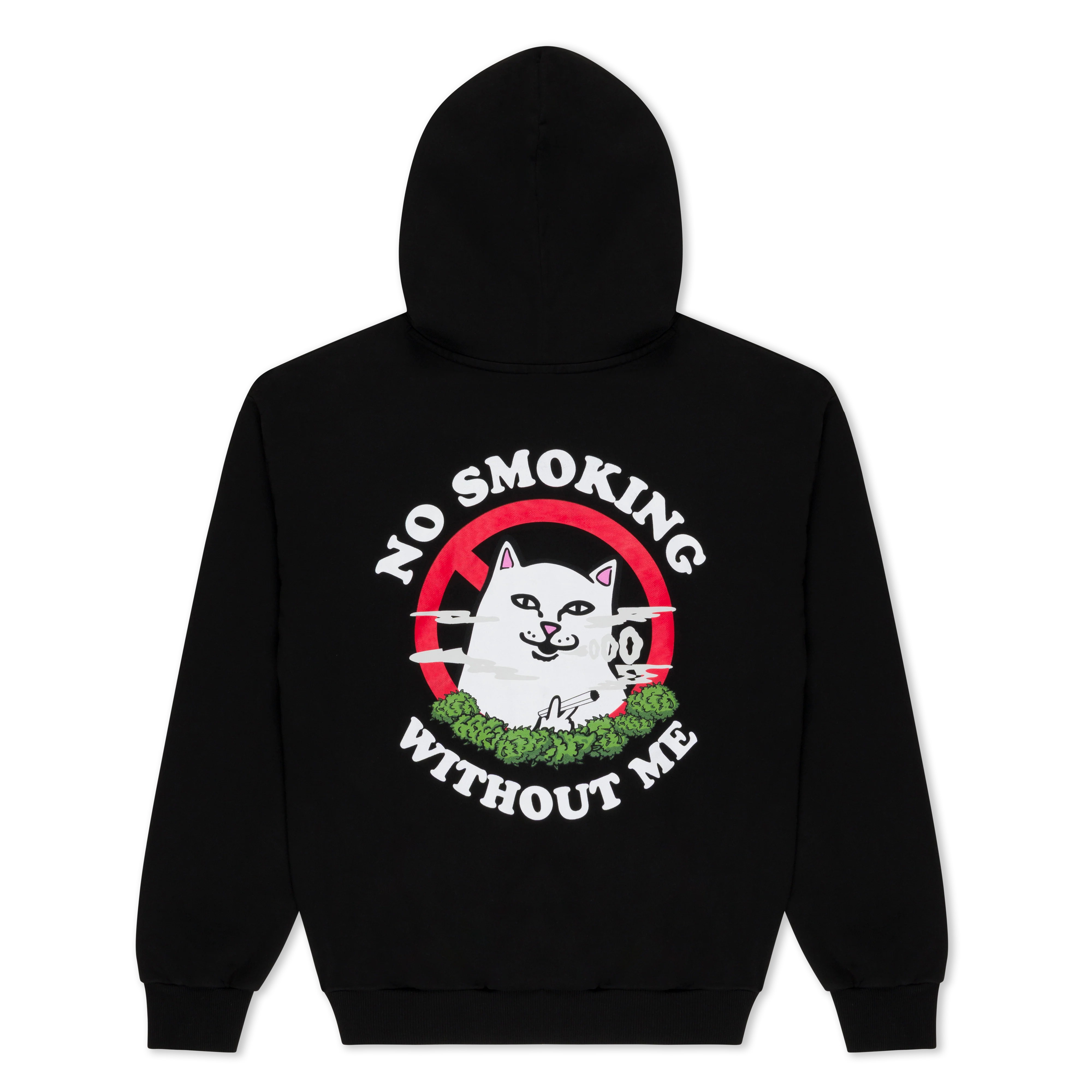 No Smoking Hoodie (Black)
