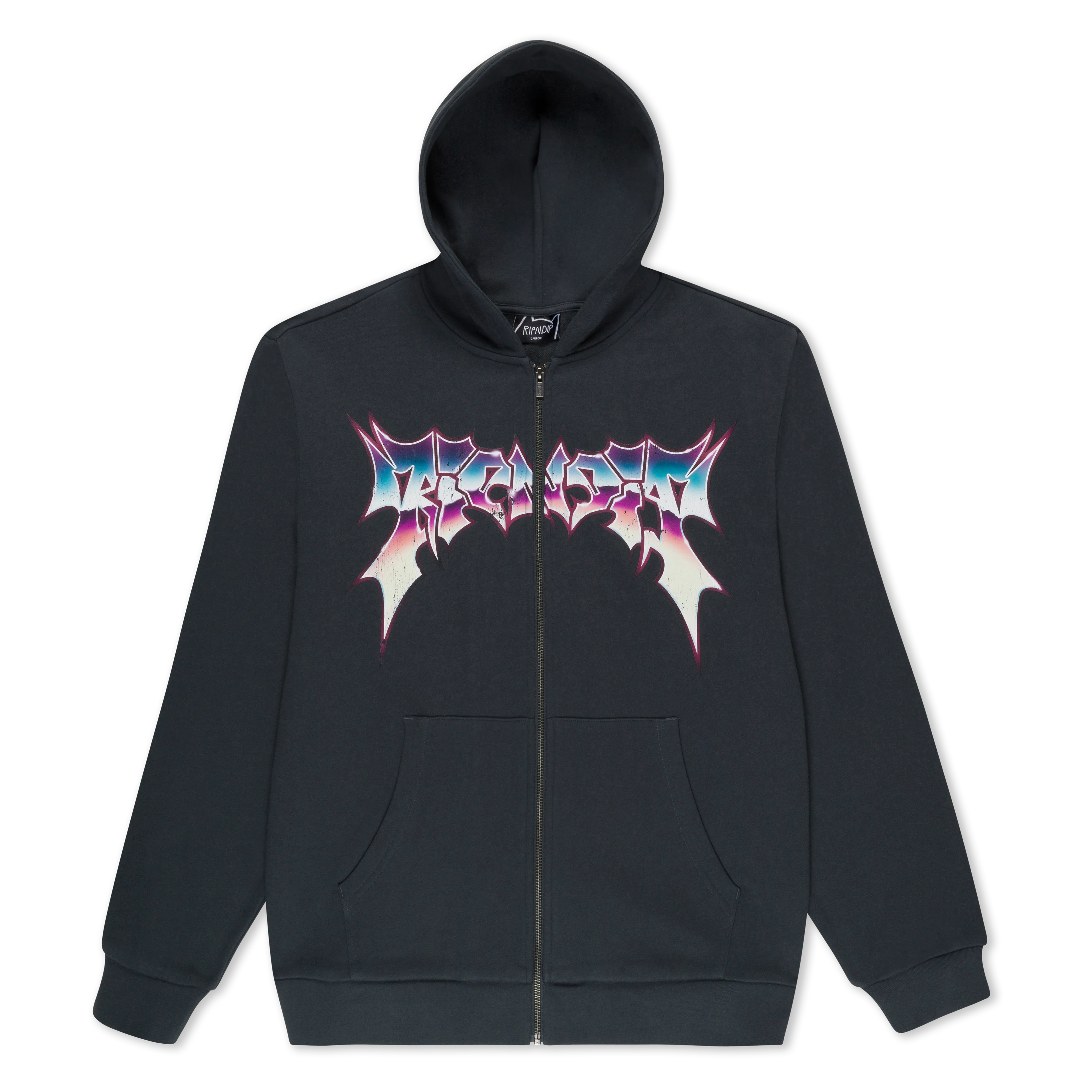 Noid Zip Hoodie (Dark Charcoal)