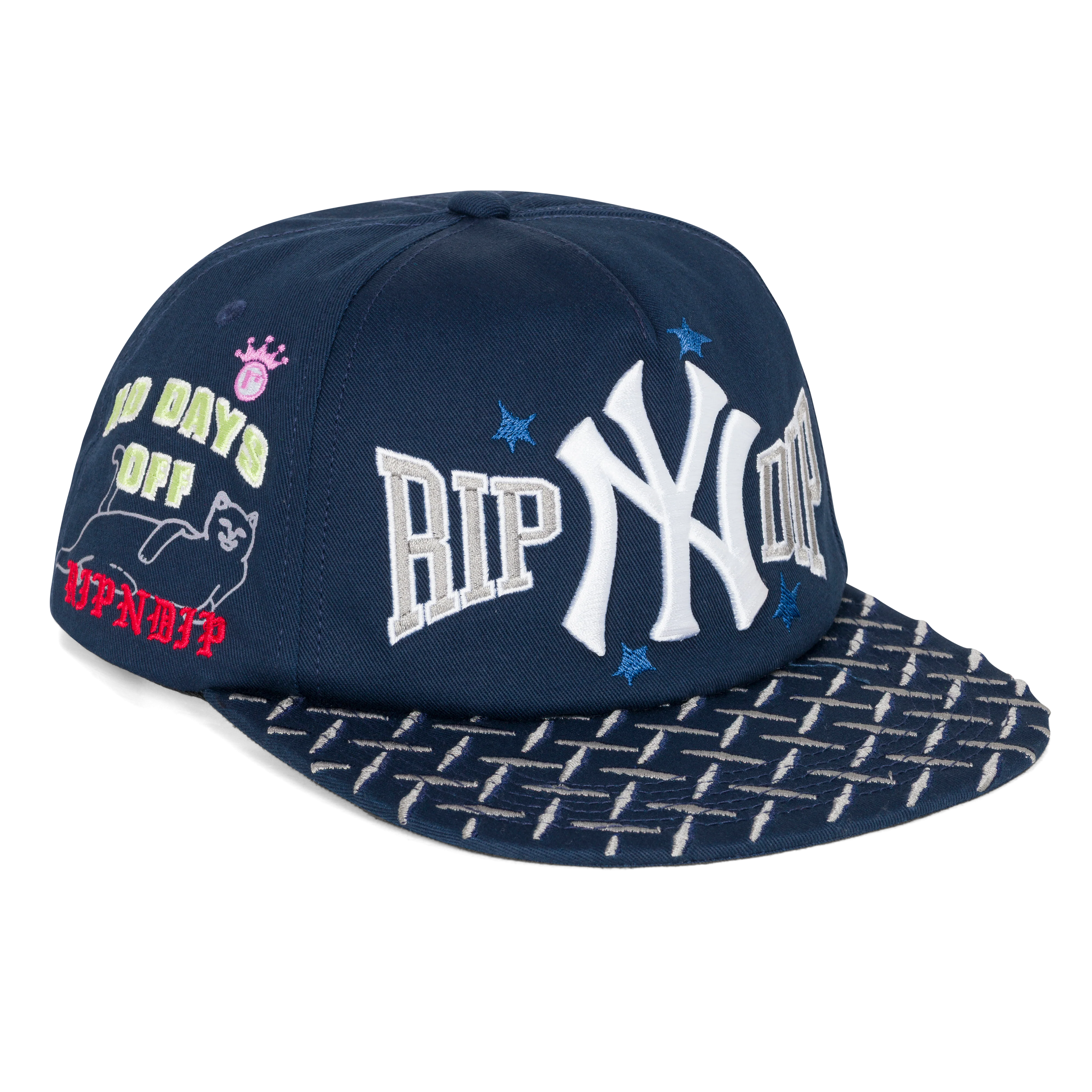 NY Athletics Snapback (Navy)