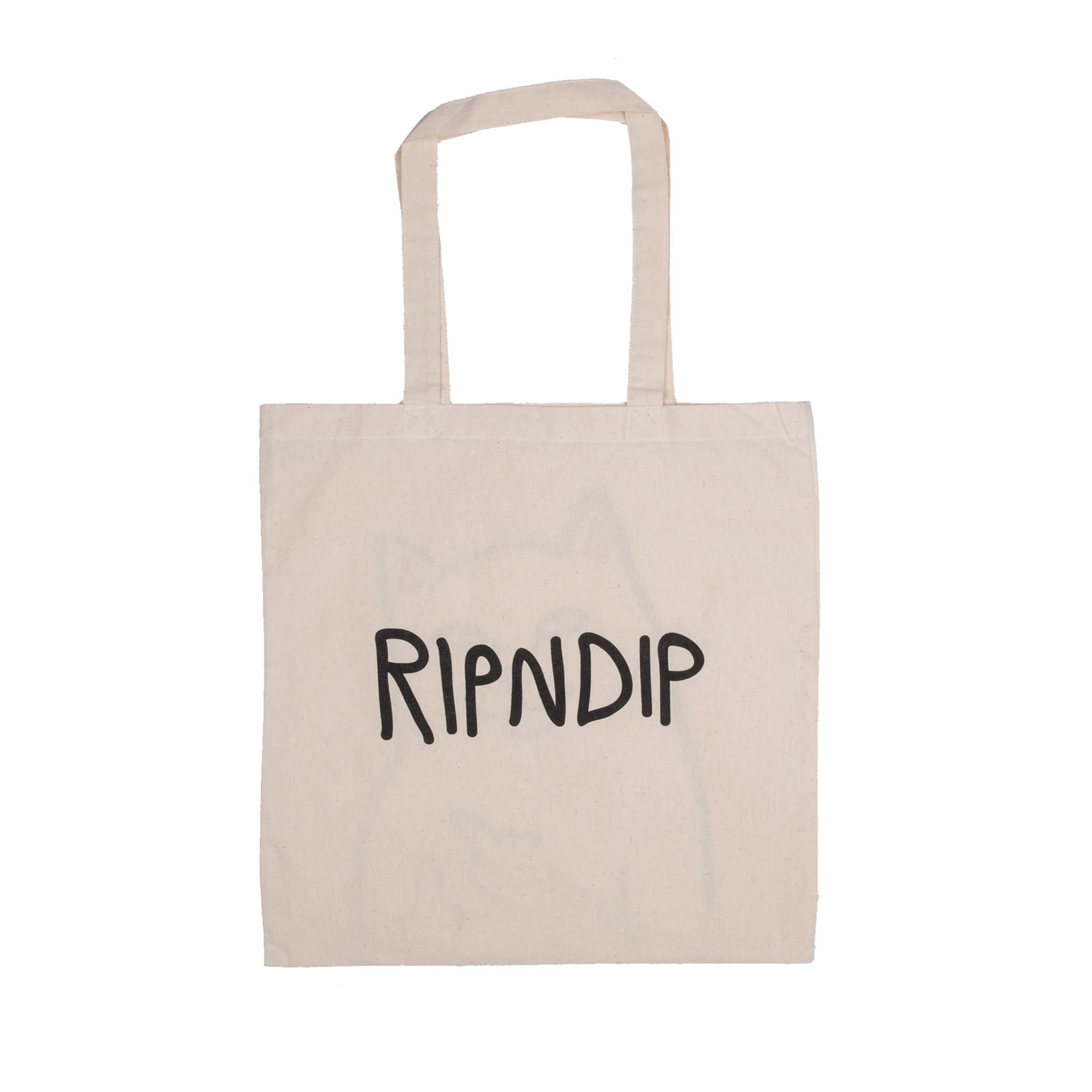 OG Lord Nermal Tote Bag (Natural Canvas) - Image 2