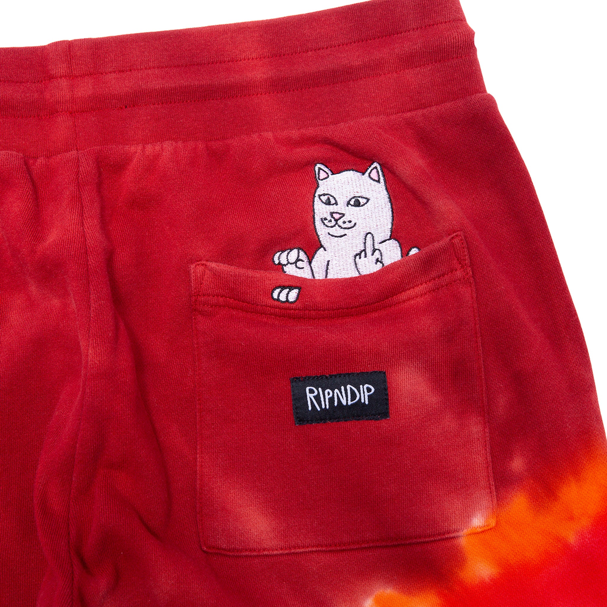OG Prisma Embroidered Sweatpants (Red Tie Dye) - Image 5