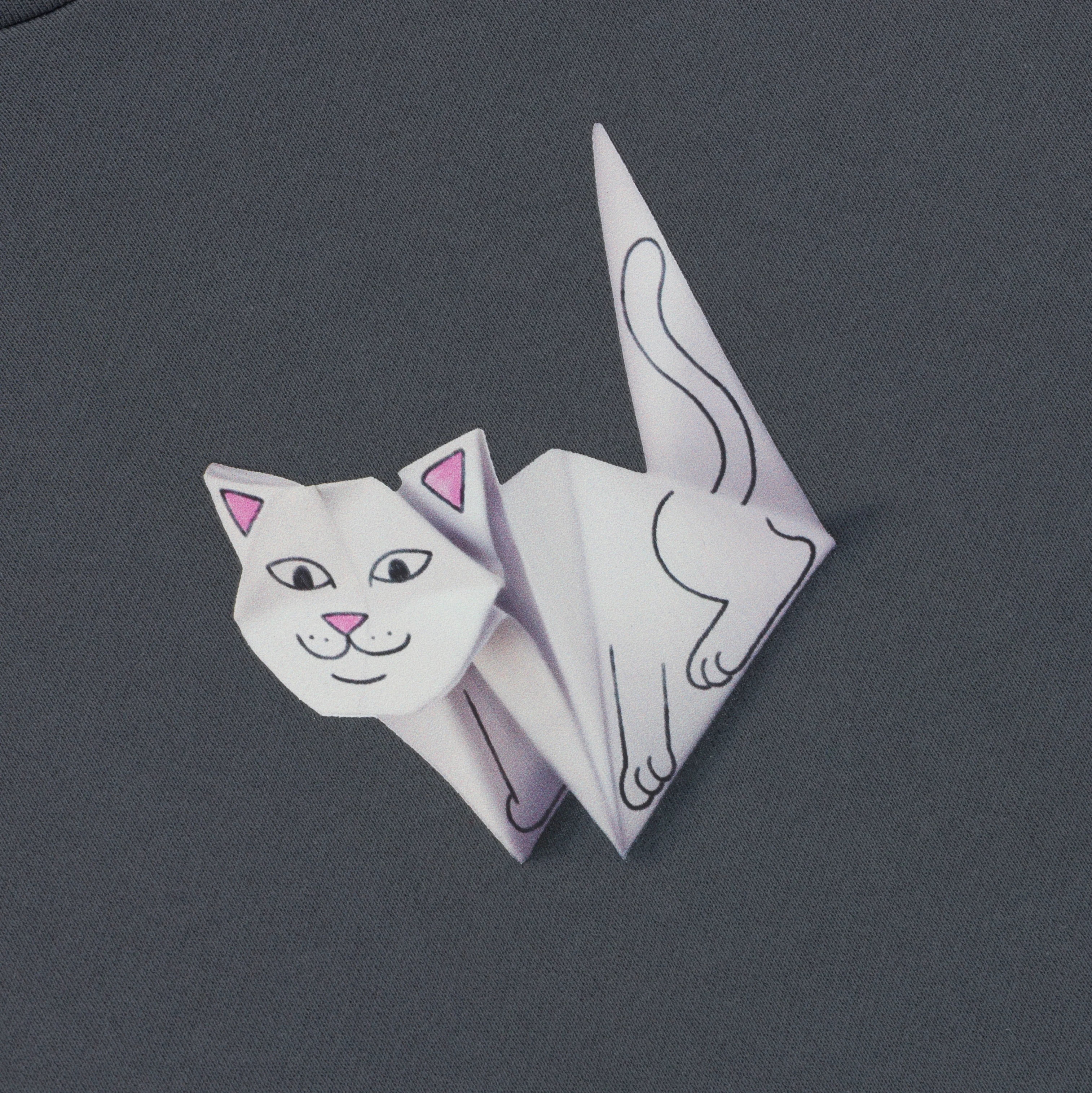 Origami Hoodie (Charcoal) - Image 5