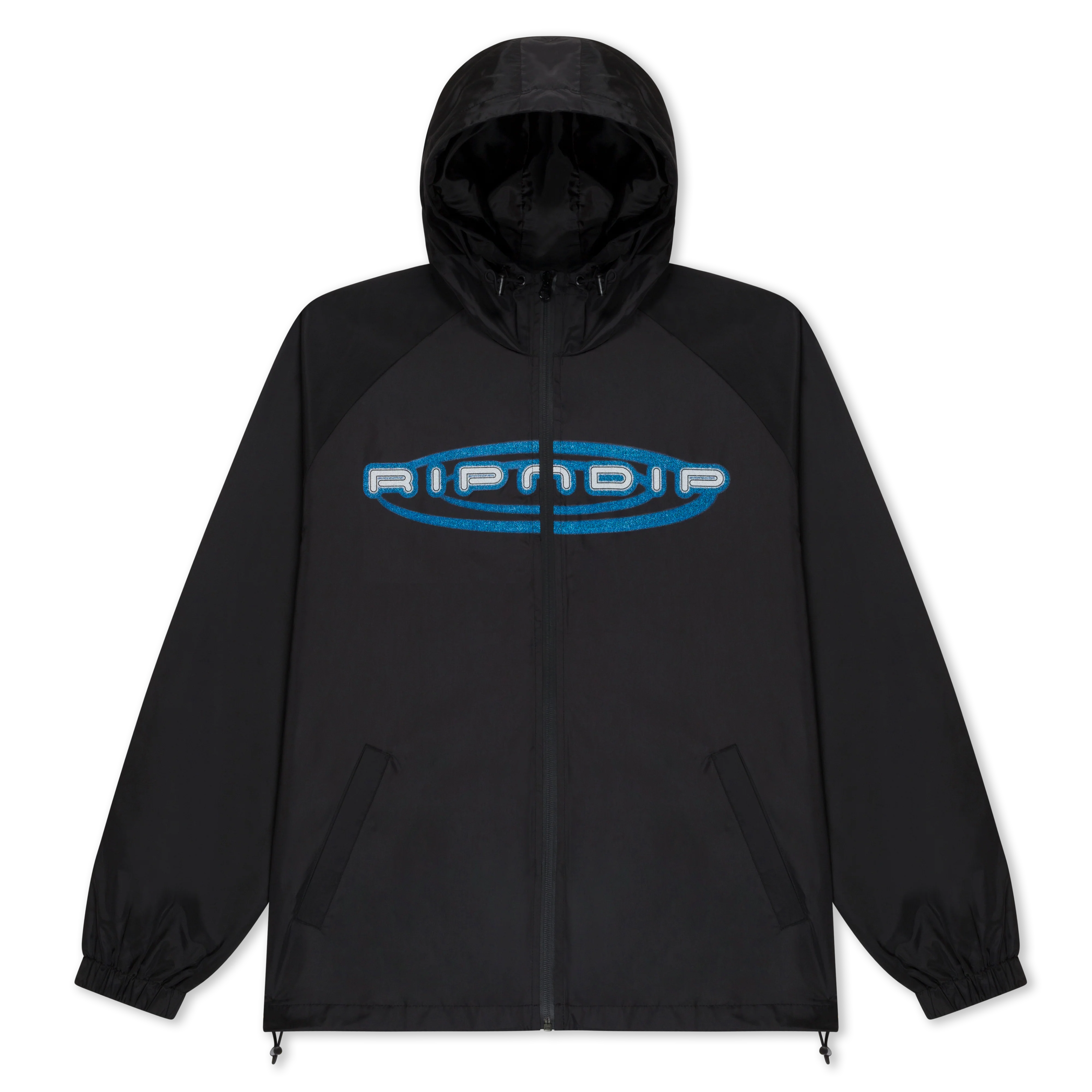 Otis Zip Up Hooded Jacket (Black)