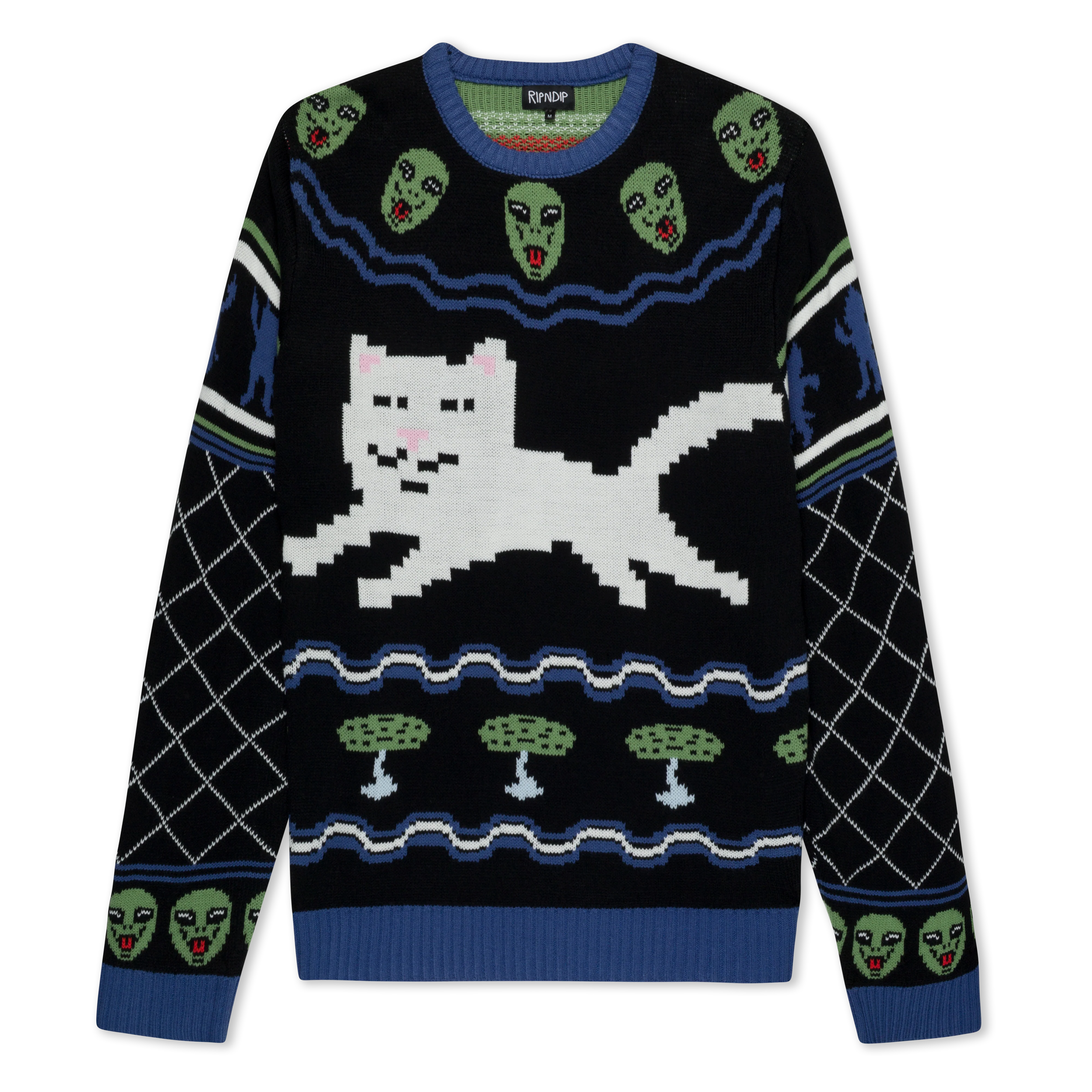 Out Of This World Knit Sweater (Black)