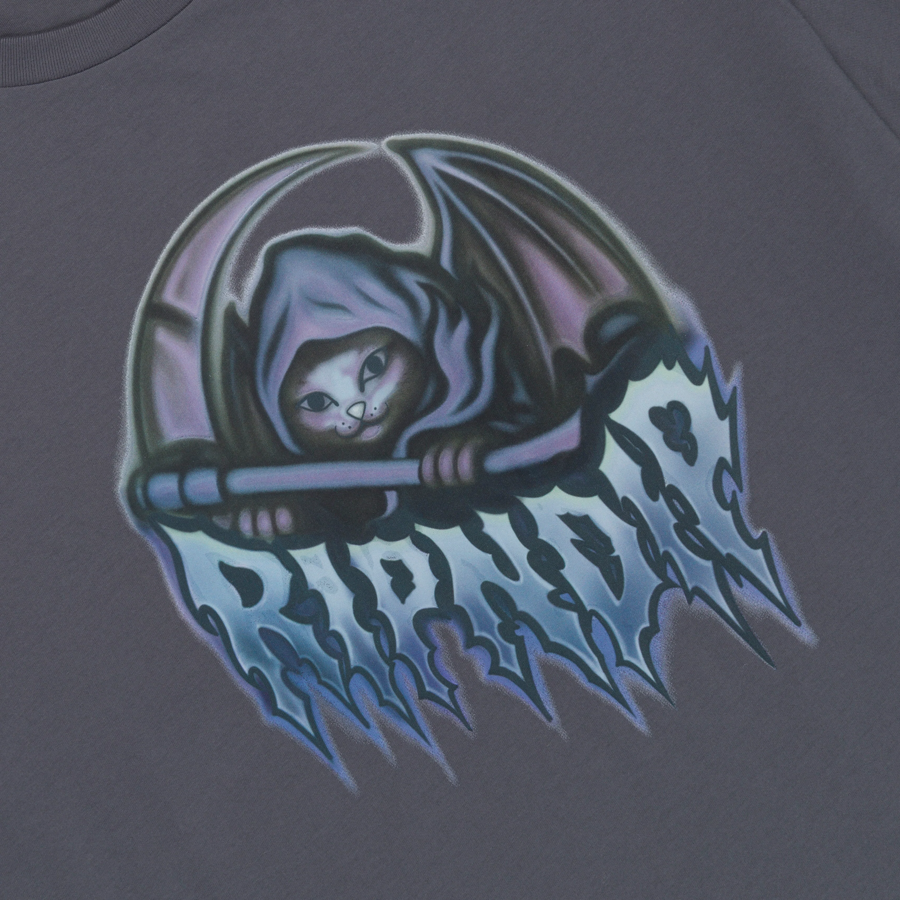 Out Of Time Tee (Charcoal) - Image 3