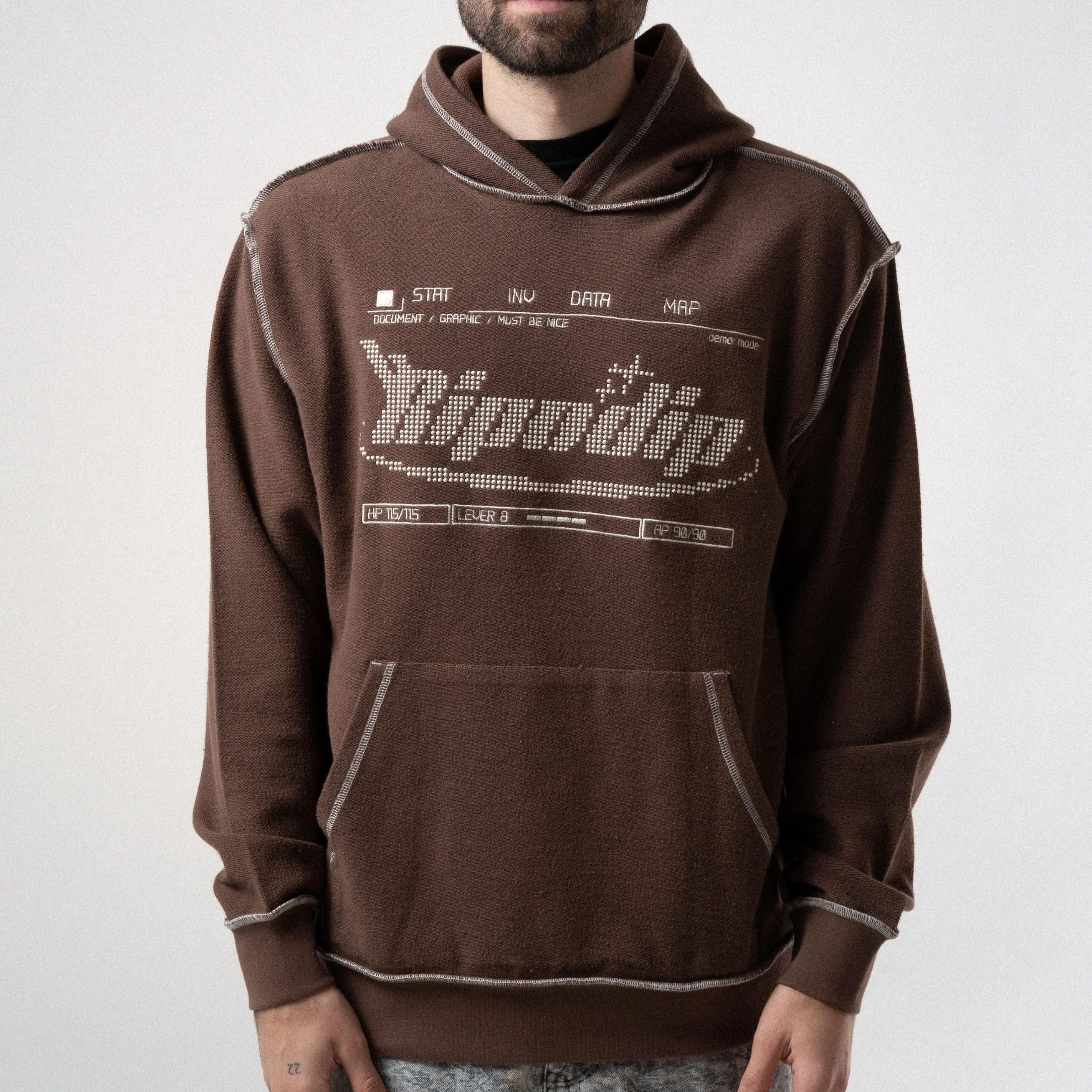 Overdrive Hoodie (Brown) - Image 2