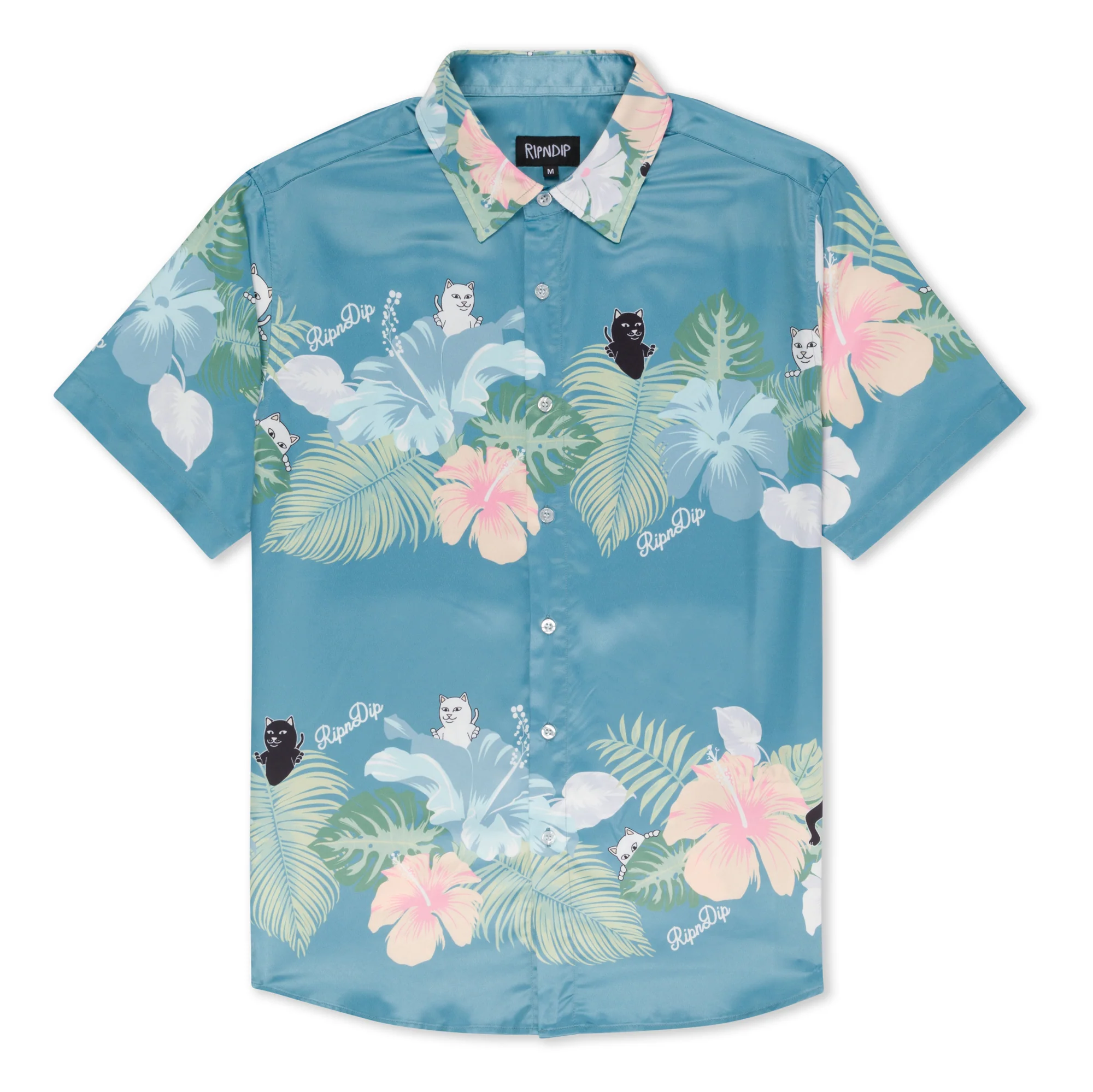 Pablo Button Up (Misty Blue)