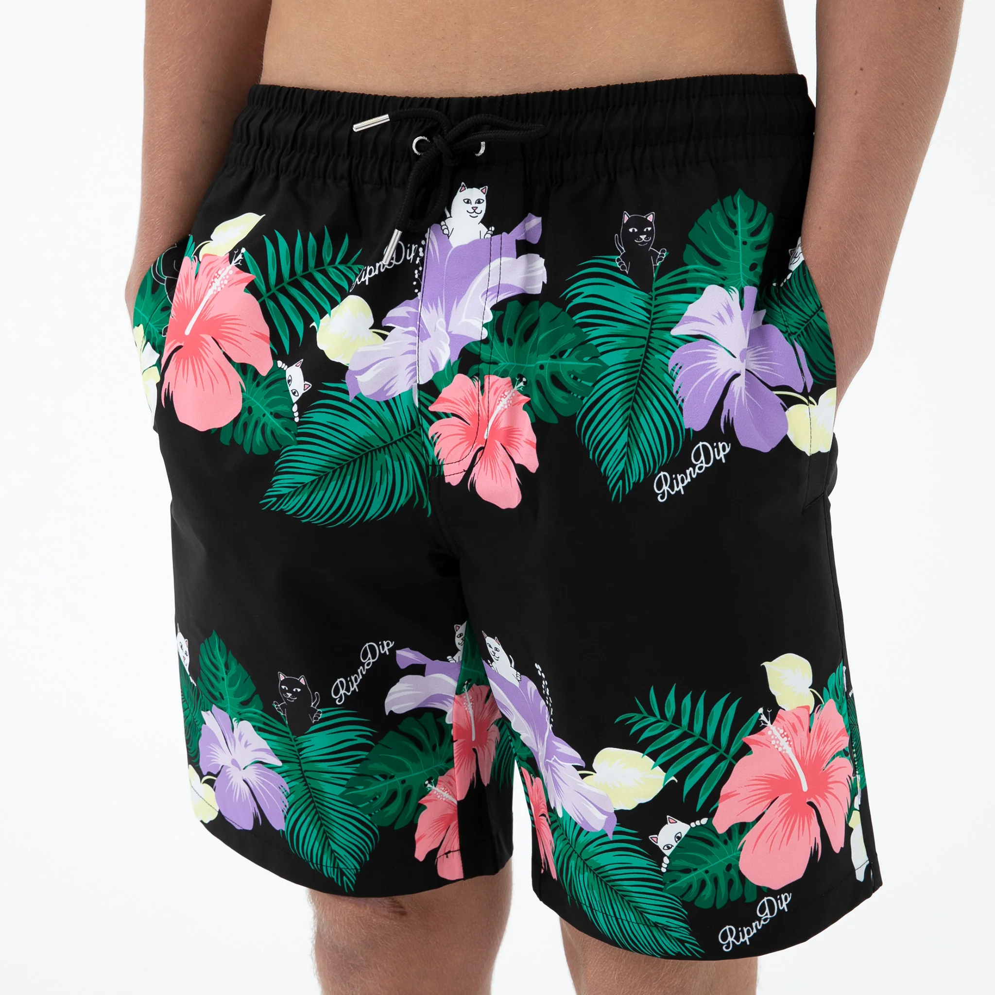 Pablo Swim Shorts (Black) - Image 3