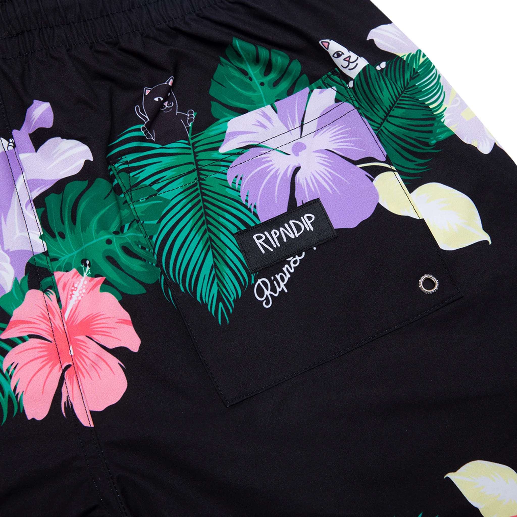 Pablo Swim Shorts (Black) - Image 5