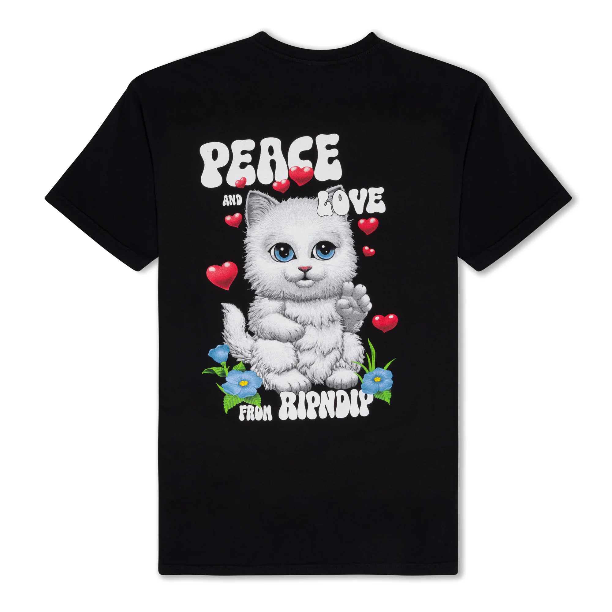 Peace Love Ripndip Tee (Black)