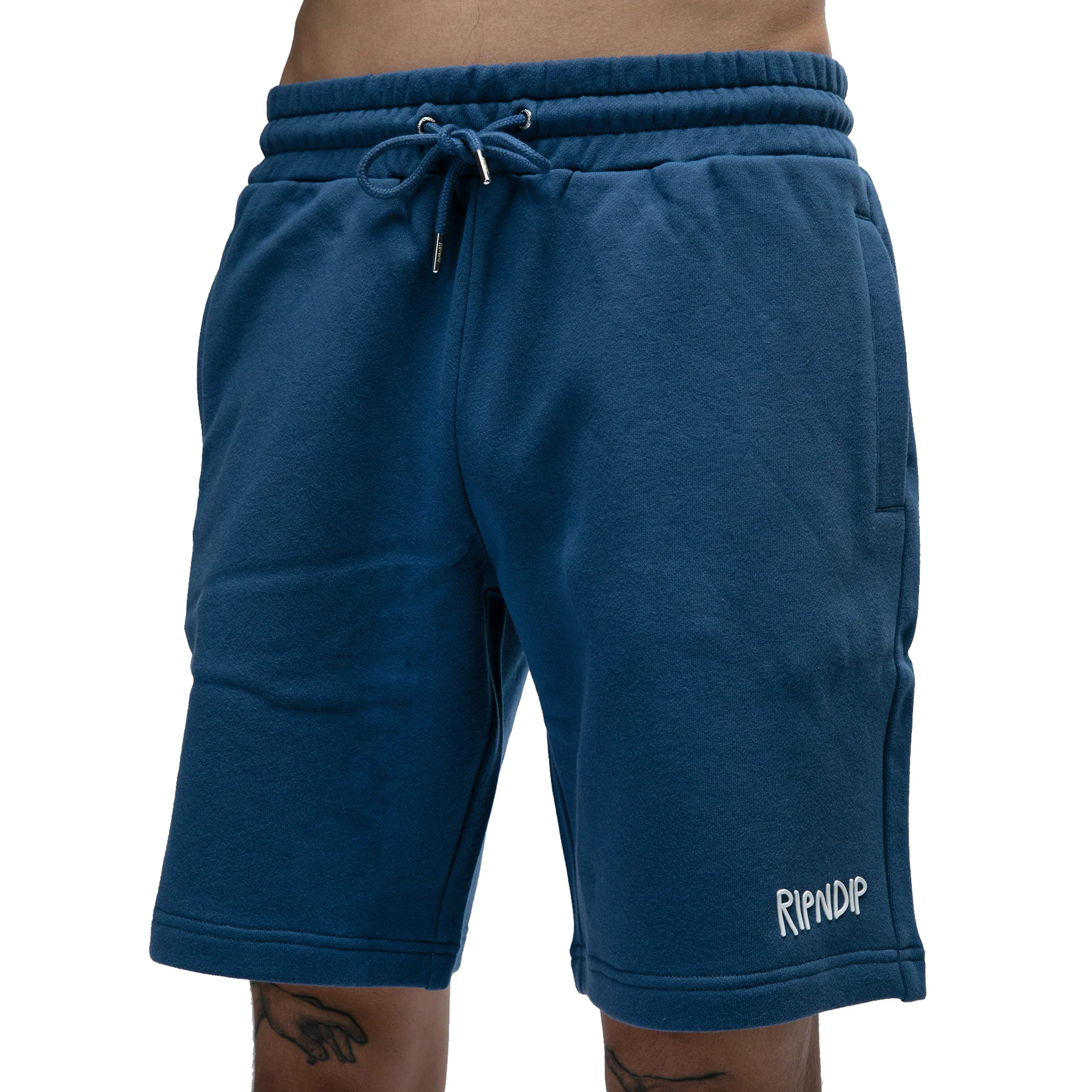 Peek A Nerm Sweatshorts (Pacific Blue) - Image 3