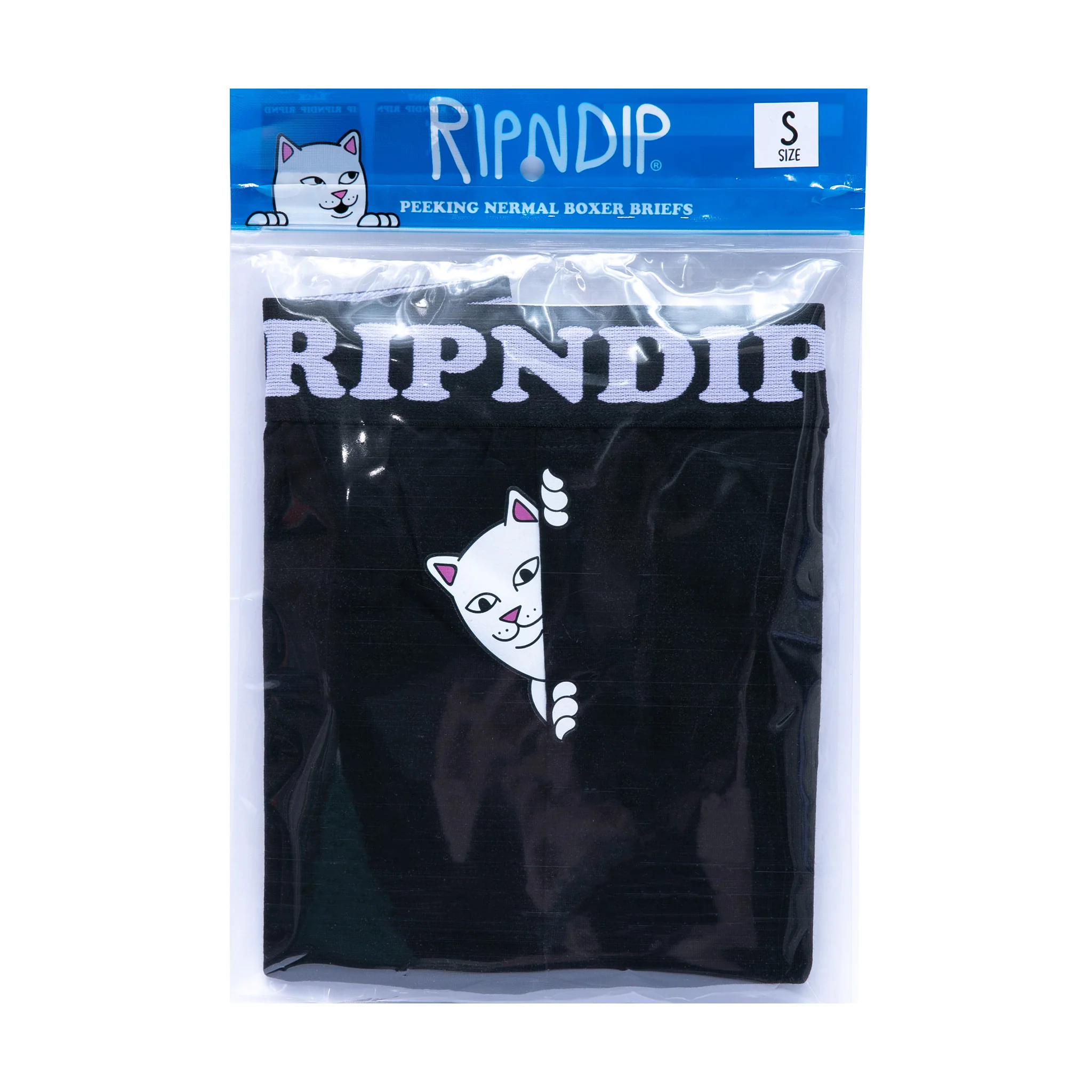 Peek A Nermal Boxers (Black) - Image 5