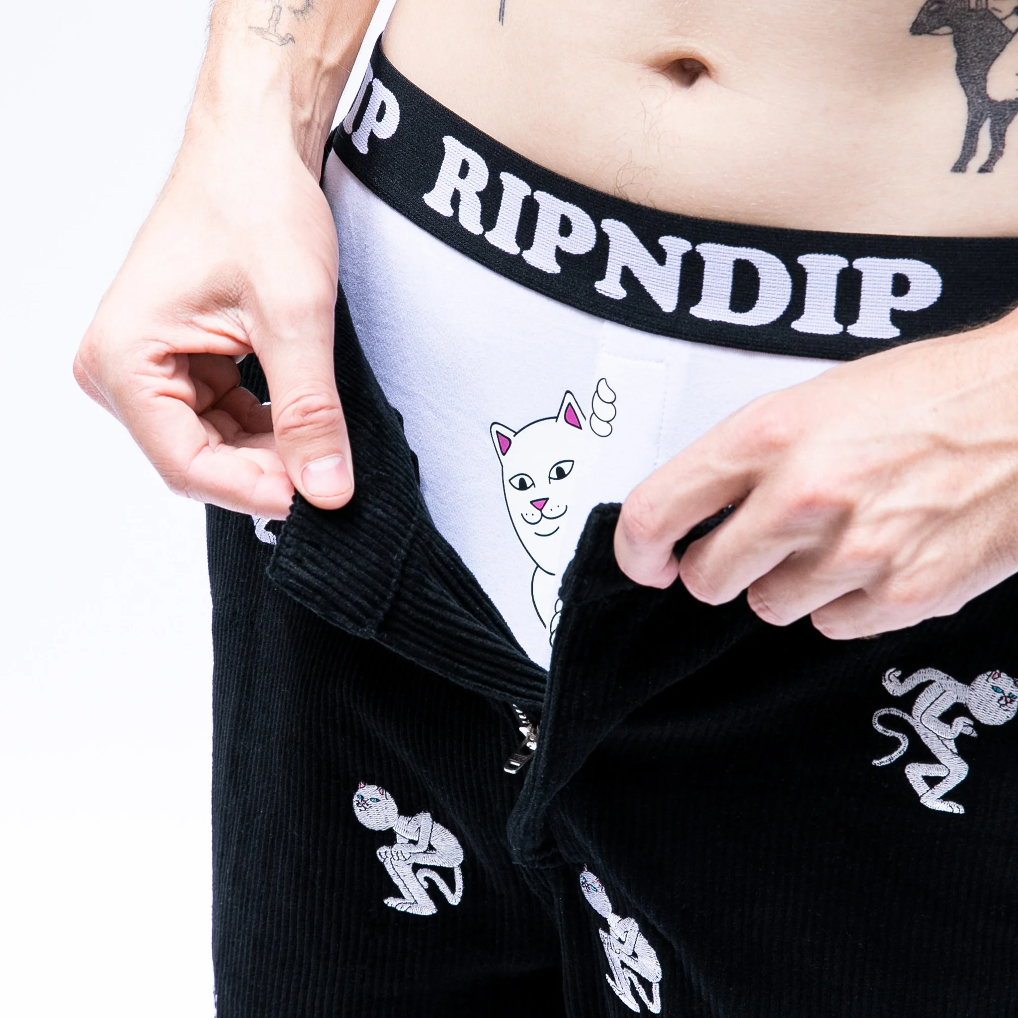 Peek A Nermal Boxers (White) - Image 2