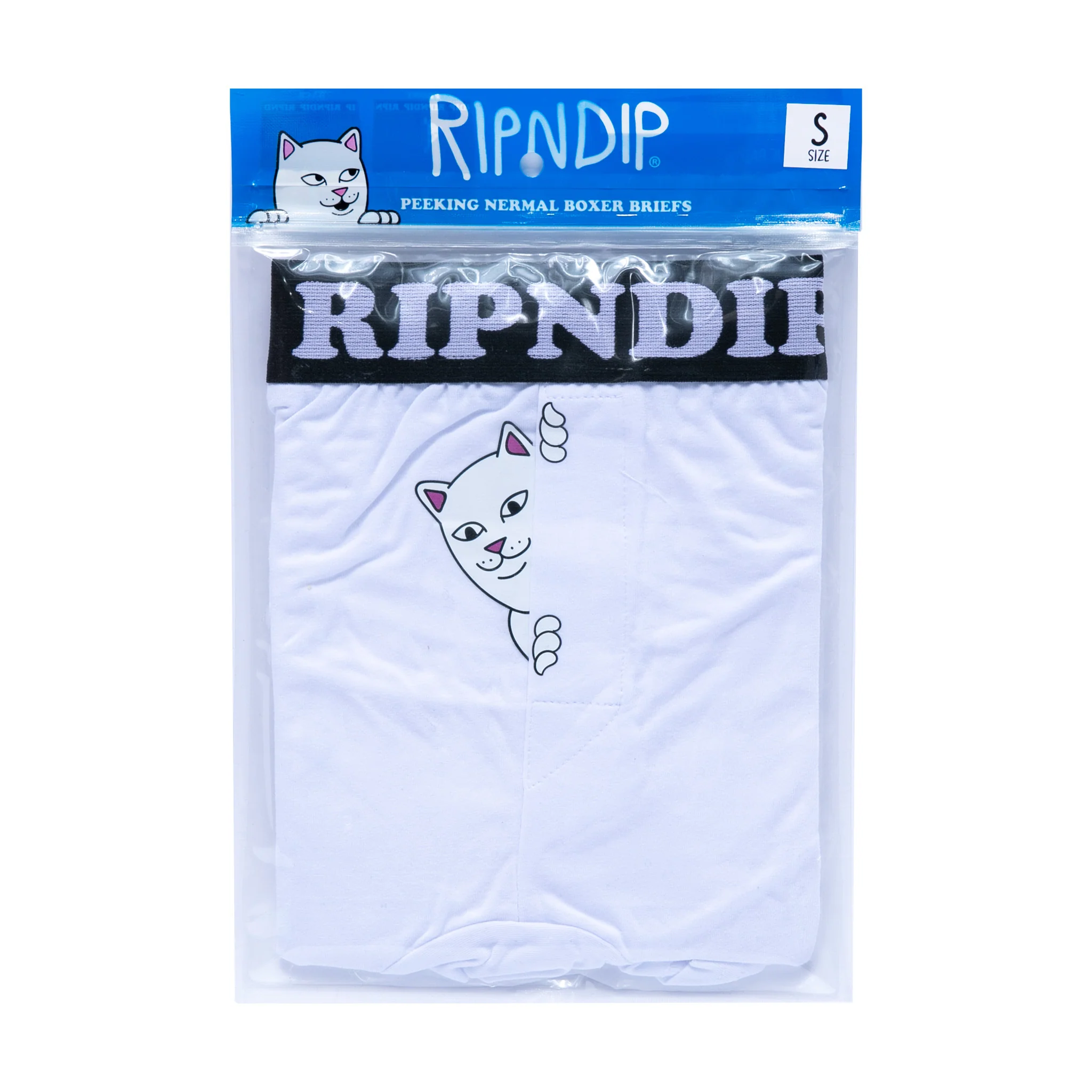 Peek A Nermal Boxers (White) - Image 3