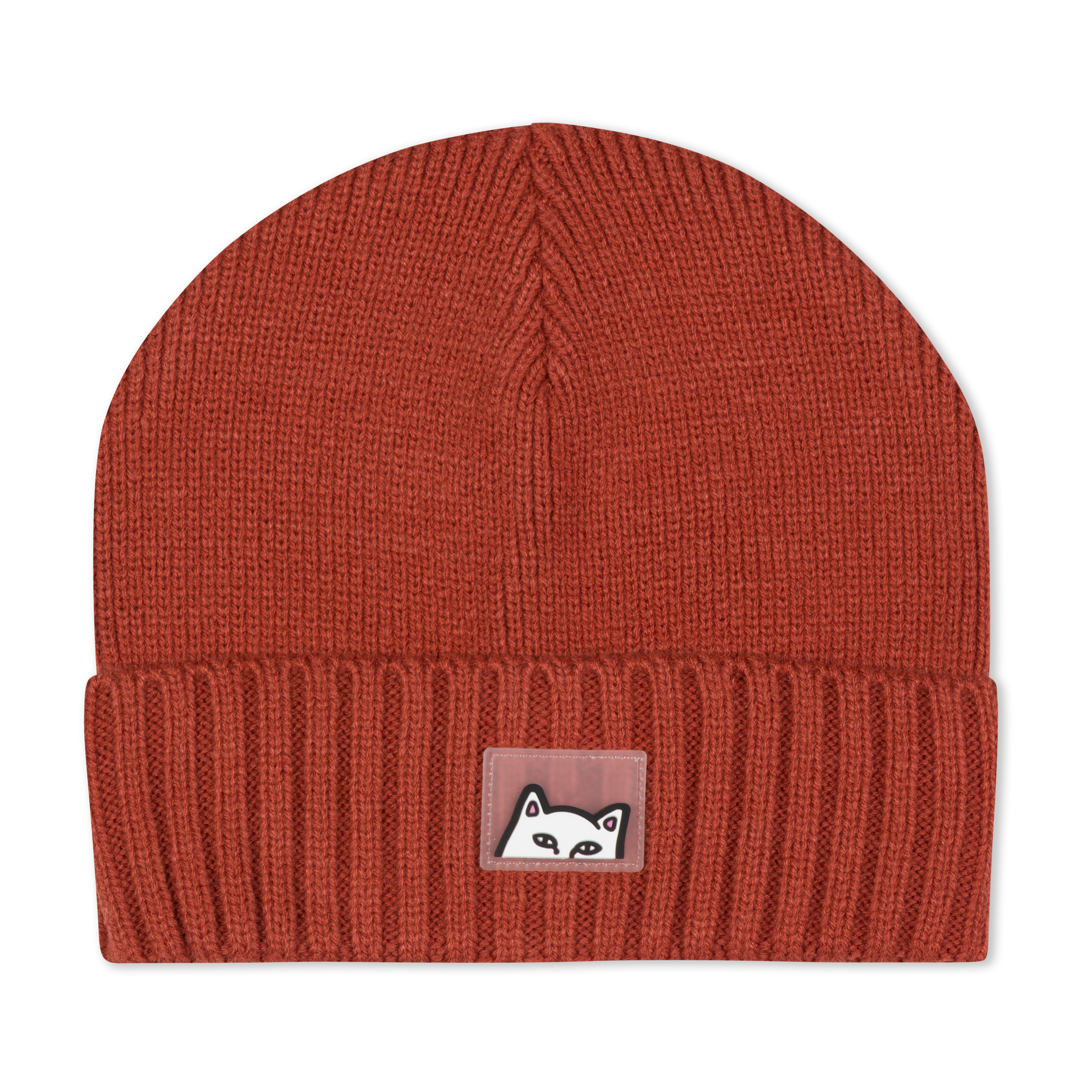 Peeking Beanie (Burnt Orange)