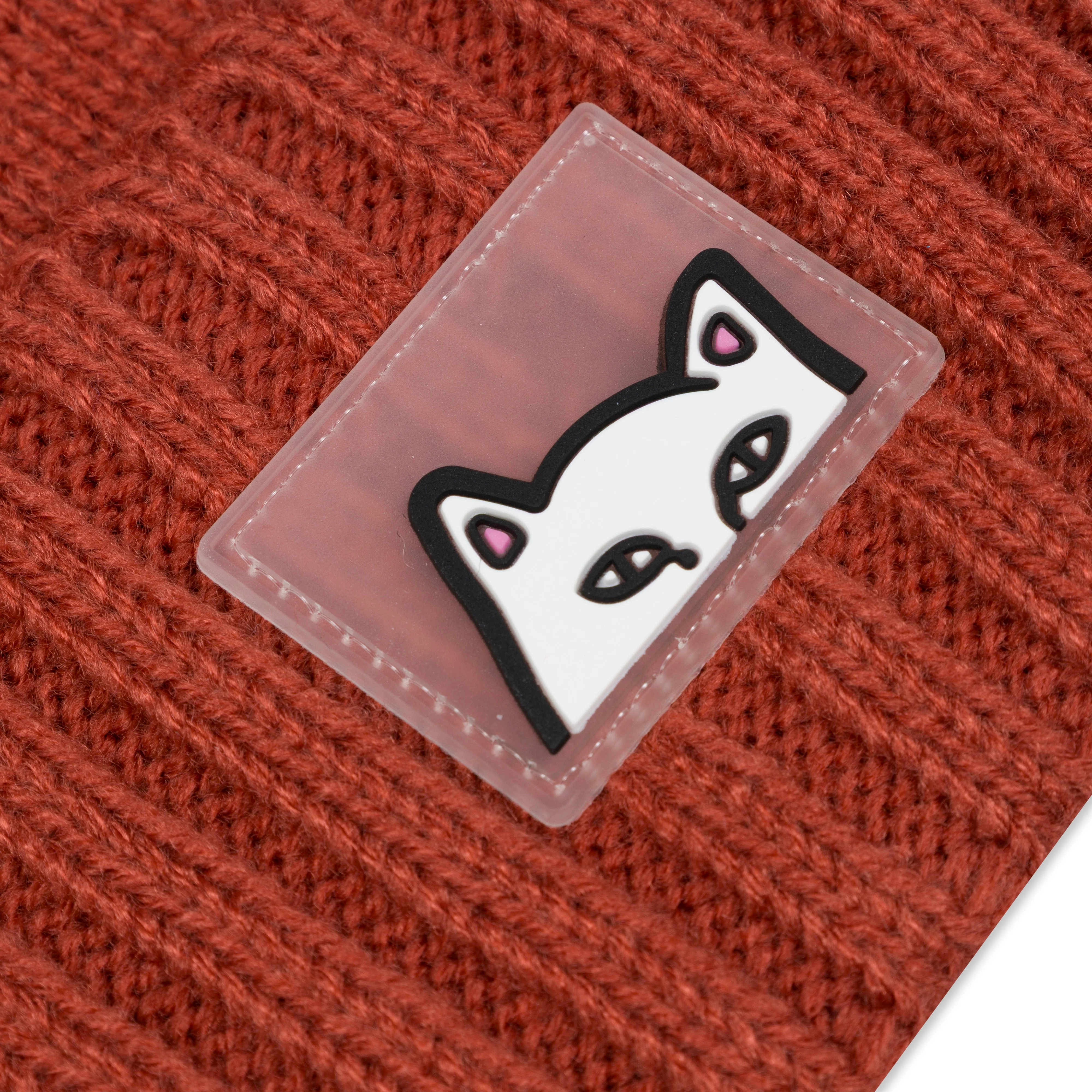 Peeking Beanie (Burnt Orange) - Image 4