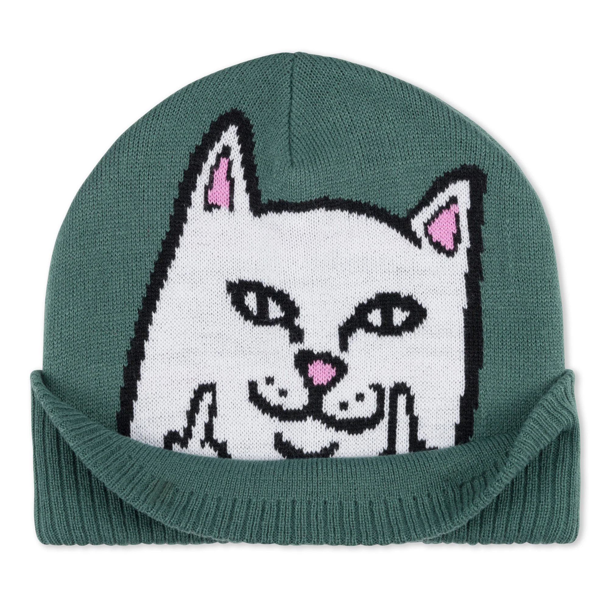 Peeking Nermal Beanie (Alpine Green) - Image 3