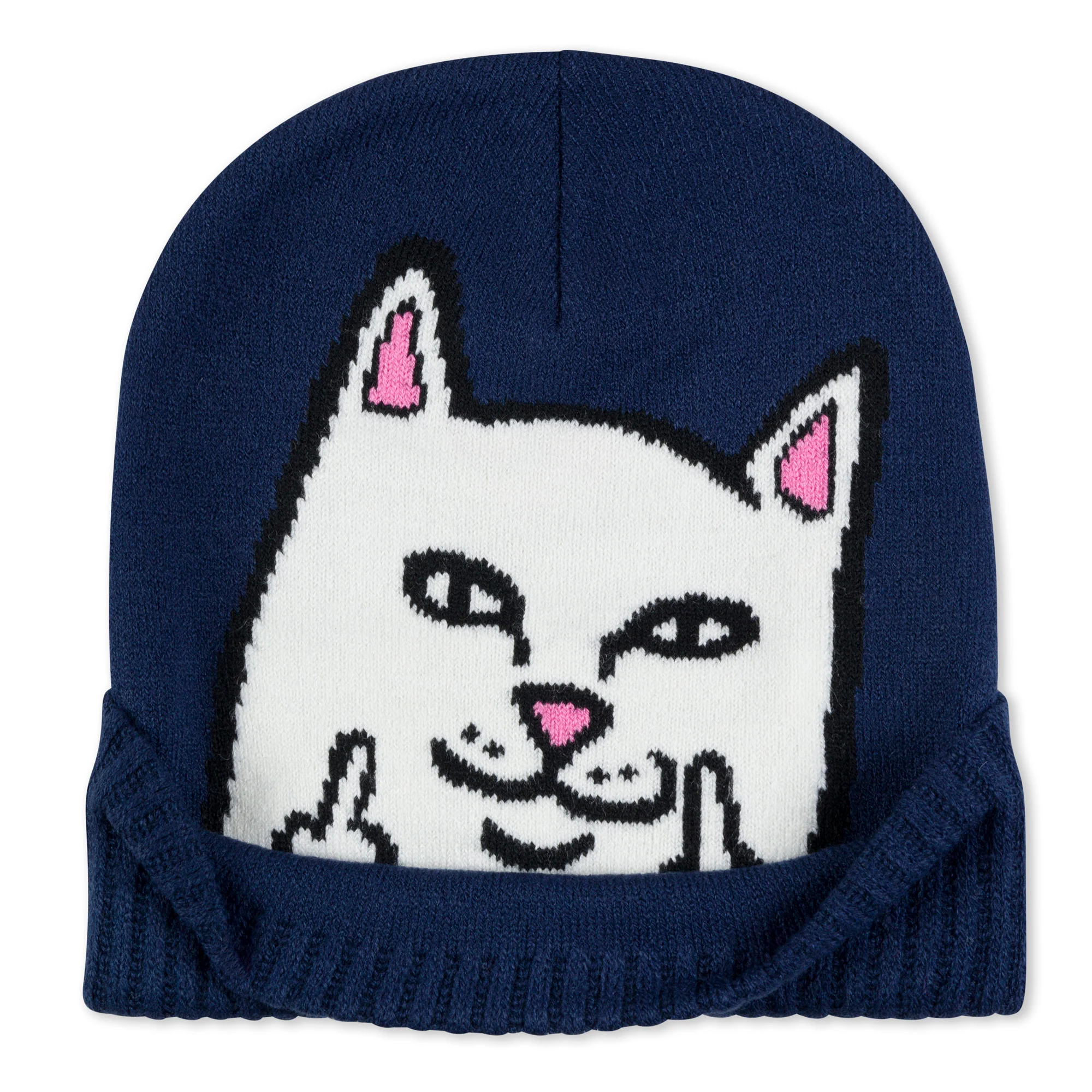 Peeking Nermal Beanie (Dark Slate) - Image 4