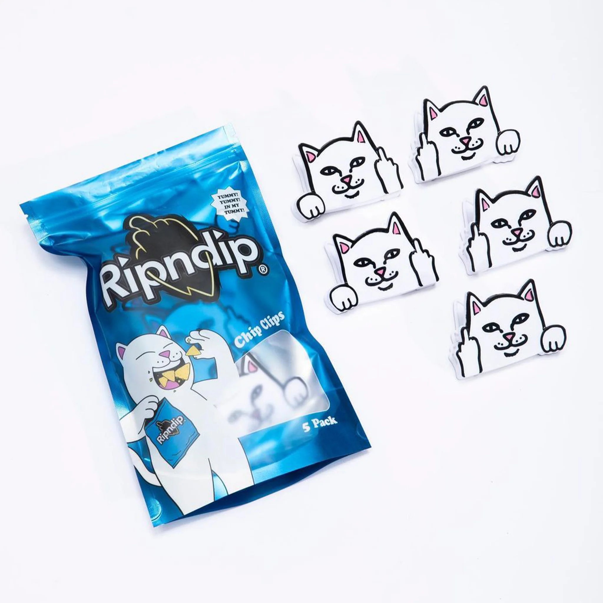 Peeking Nermal Chip Clip 5 Pack - Image 3