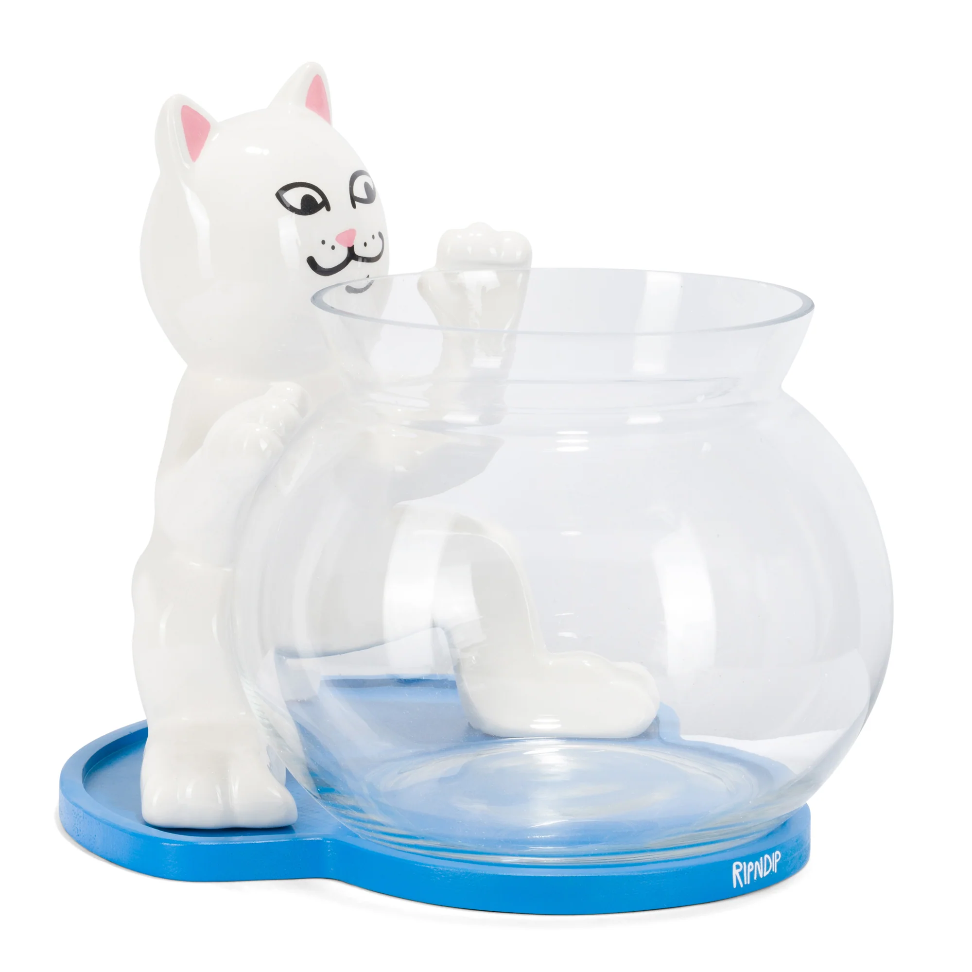 Peeking Nermal Fish Bowl (White) - Image 4