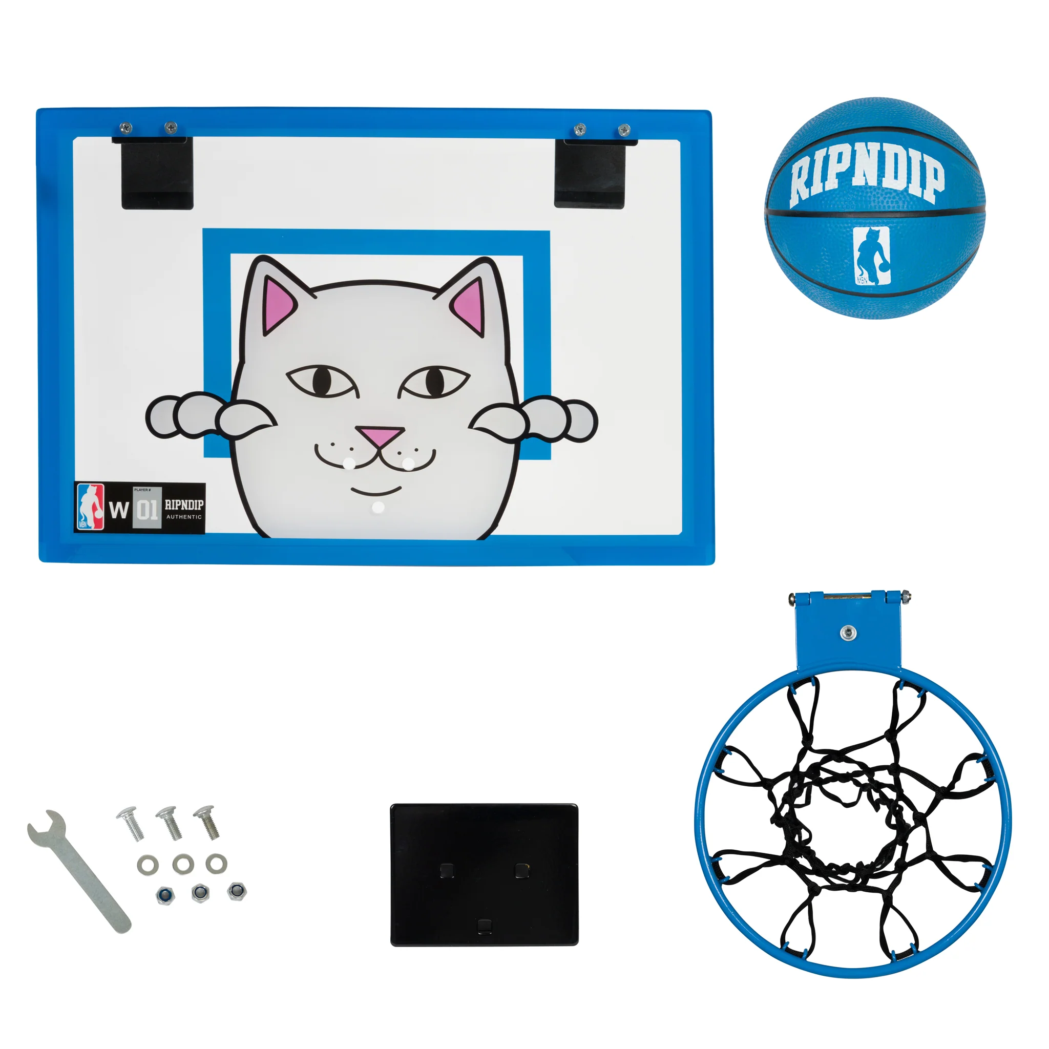 Peeking Nermal Hanging Basketball Set (Blue) - Image 3