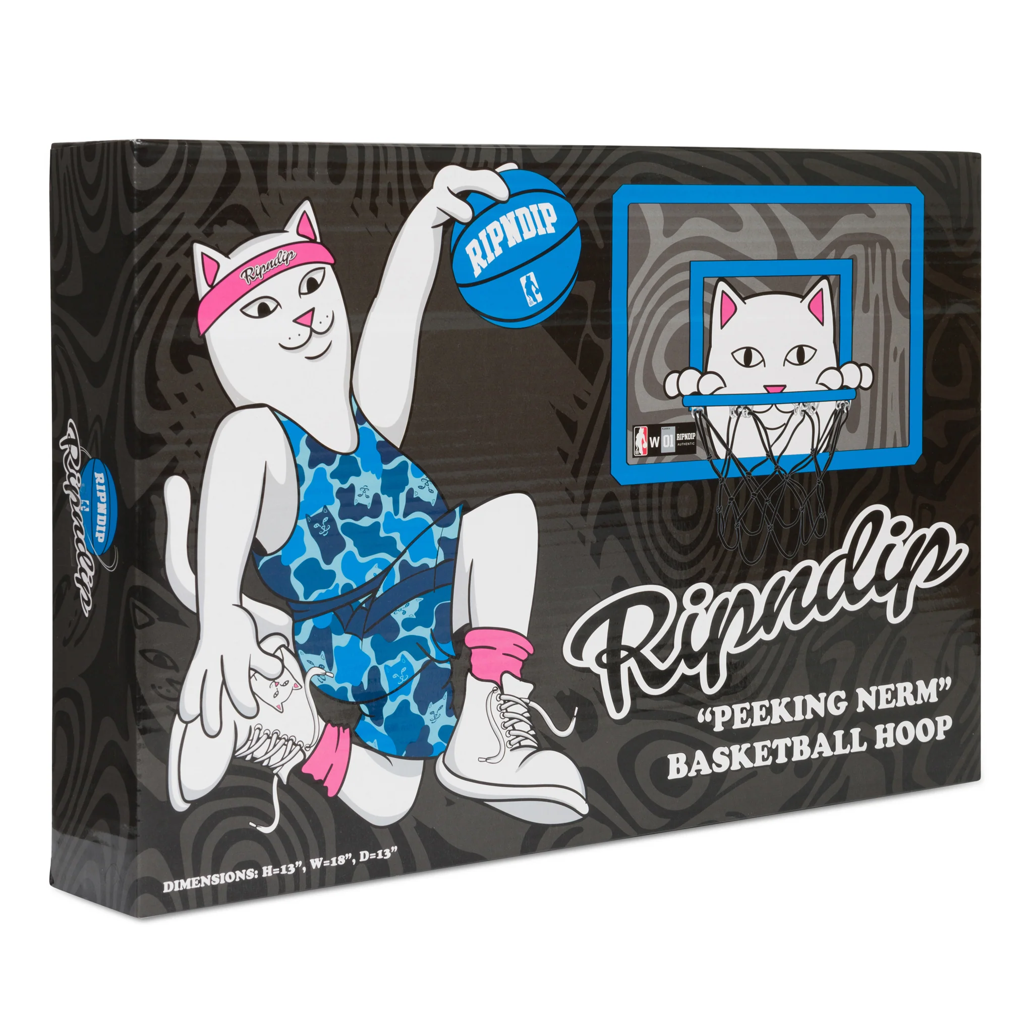 Peeking Nermal Hanging Basketball Set (Blue) - Image 5