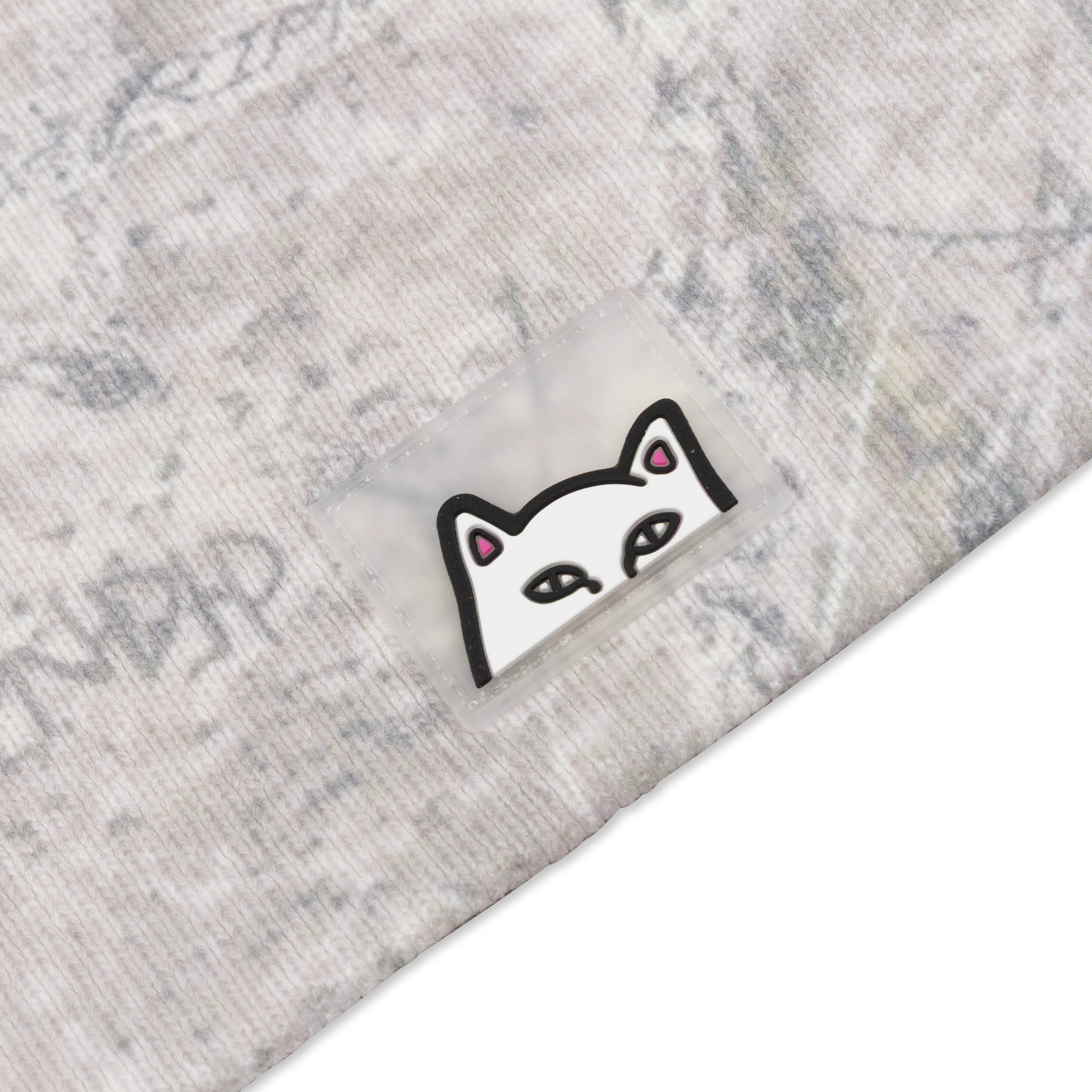 Peeking Nermal Skull Beanie (Nerm Tree Camo) - Image 3