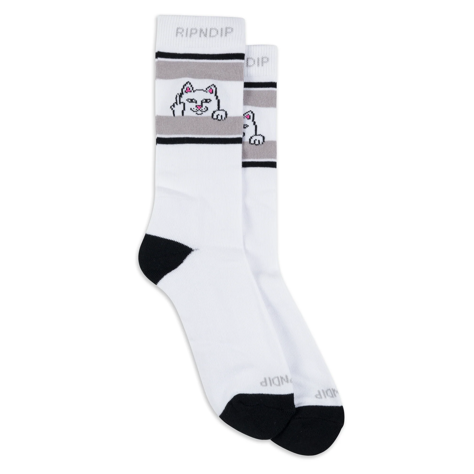 Peeking Nermal Socks (White)