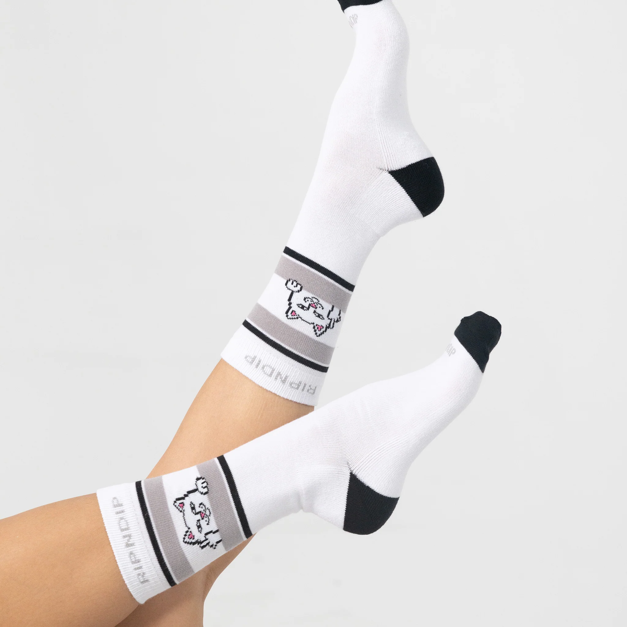 Peeking Nermal Socks (White) - Image 2