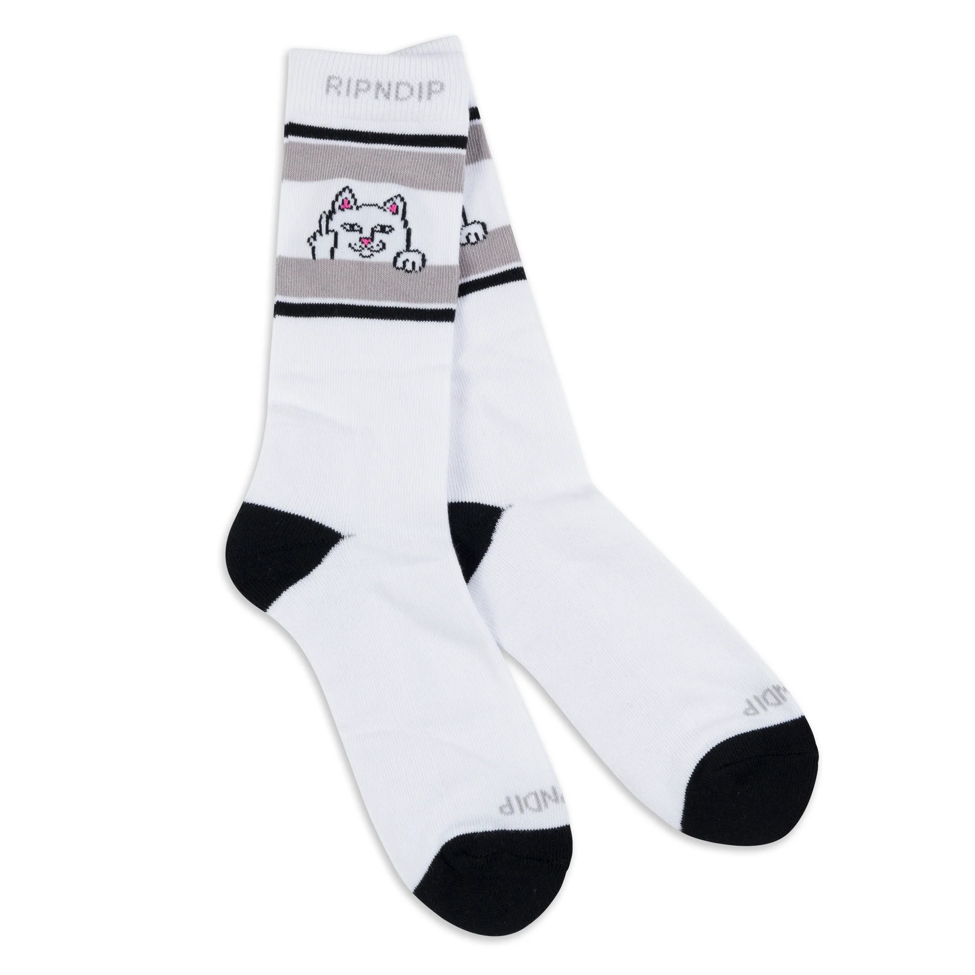 Peeking Nermal Socks (White) - Image 3