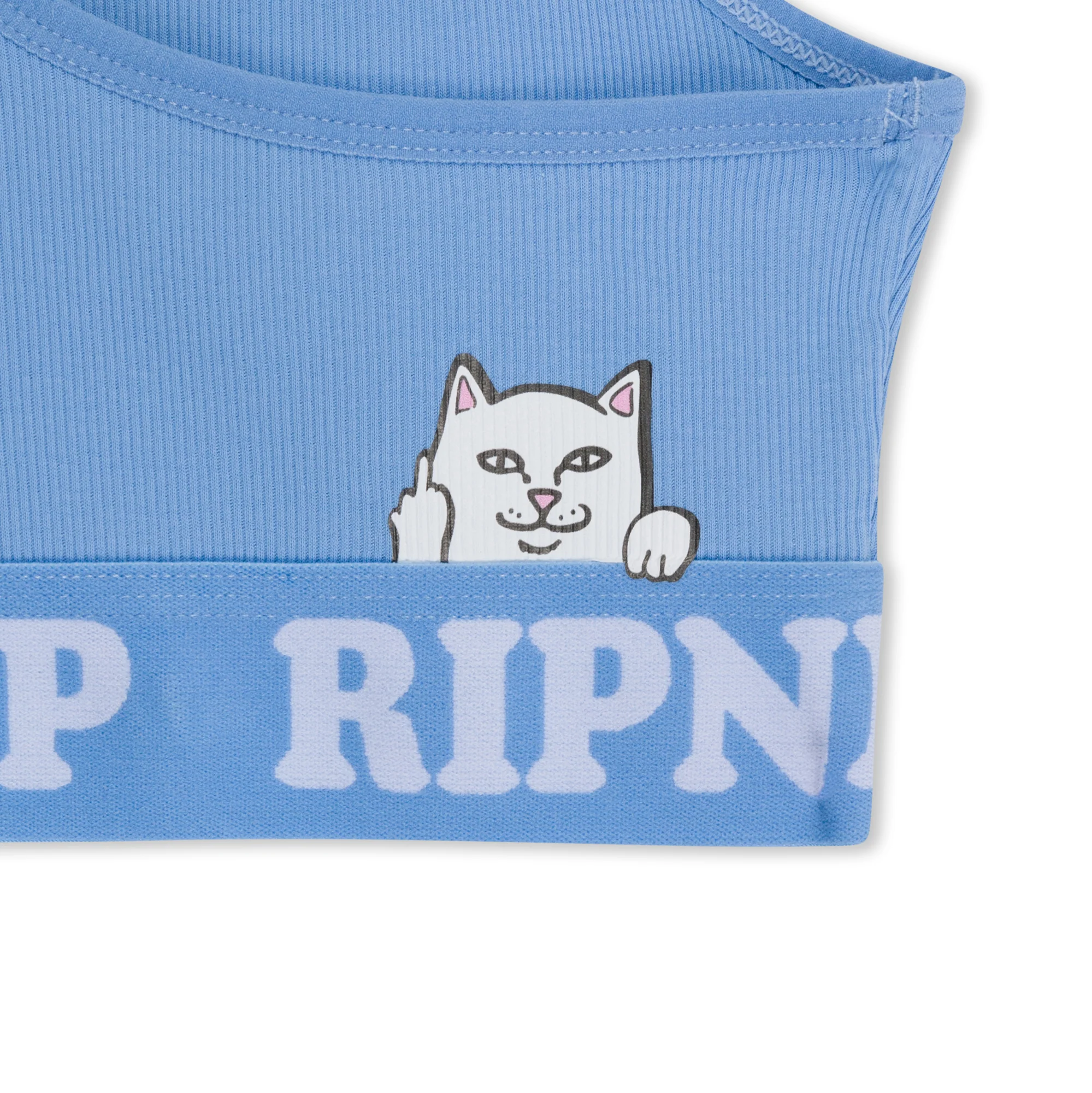 Peeking Nermal Sports Bra (Light Blue) - Image 4