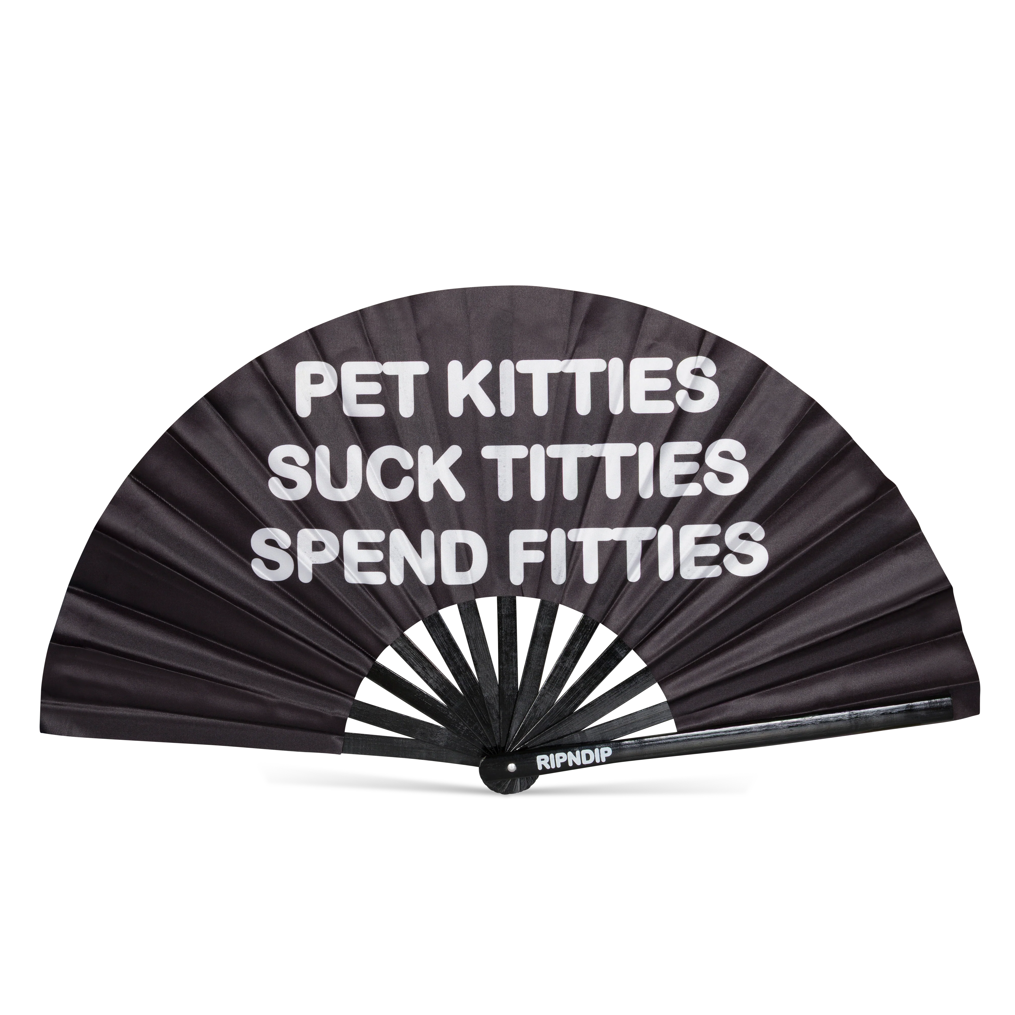 Pet Kitties Fan (Black)