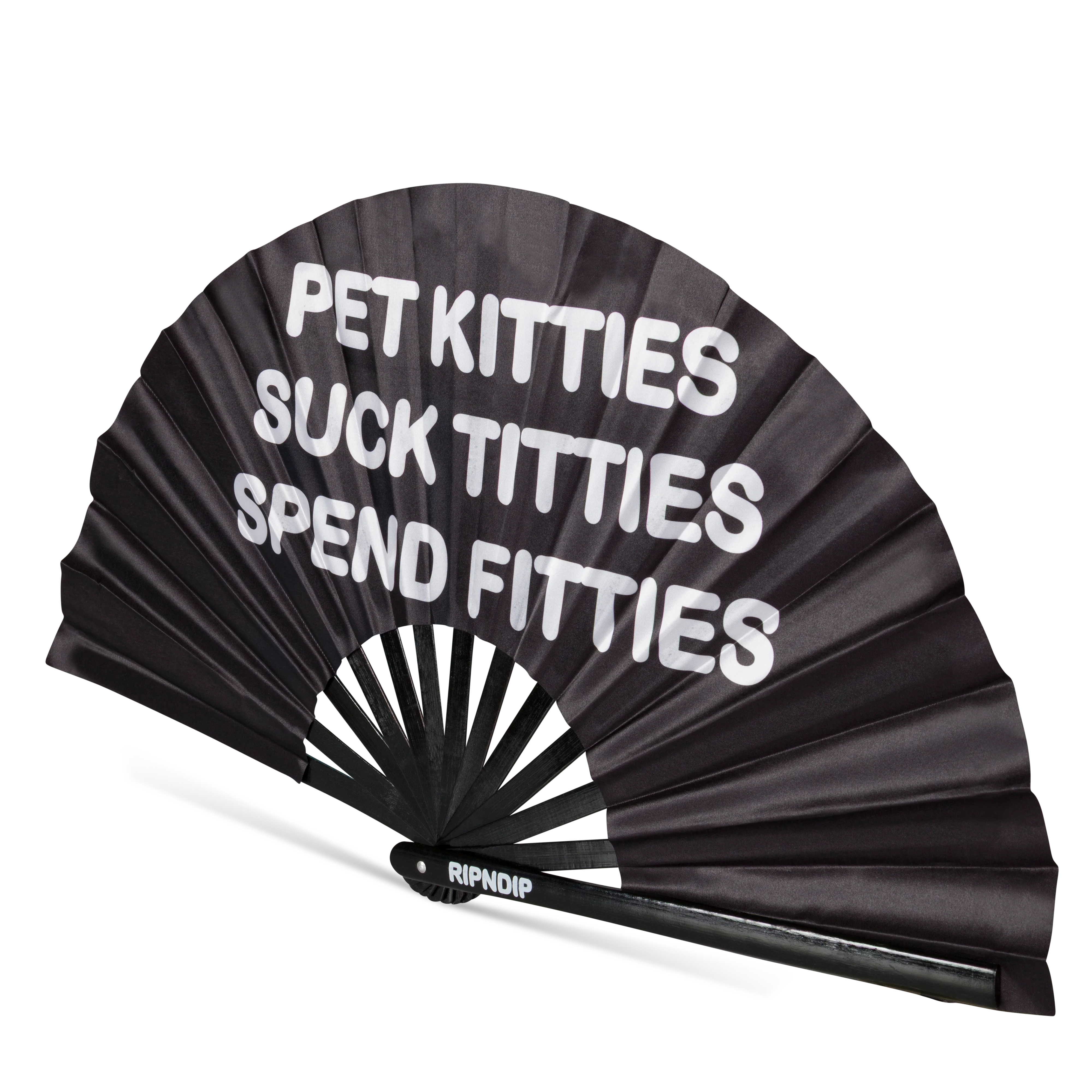 Pet Kitties Fan (Black) - Image 3