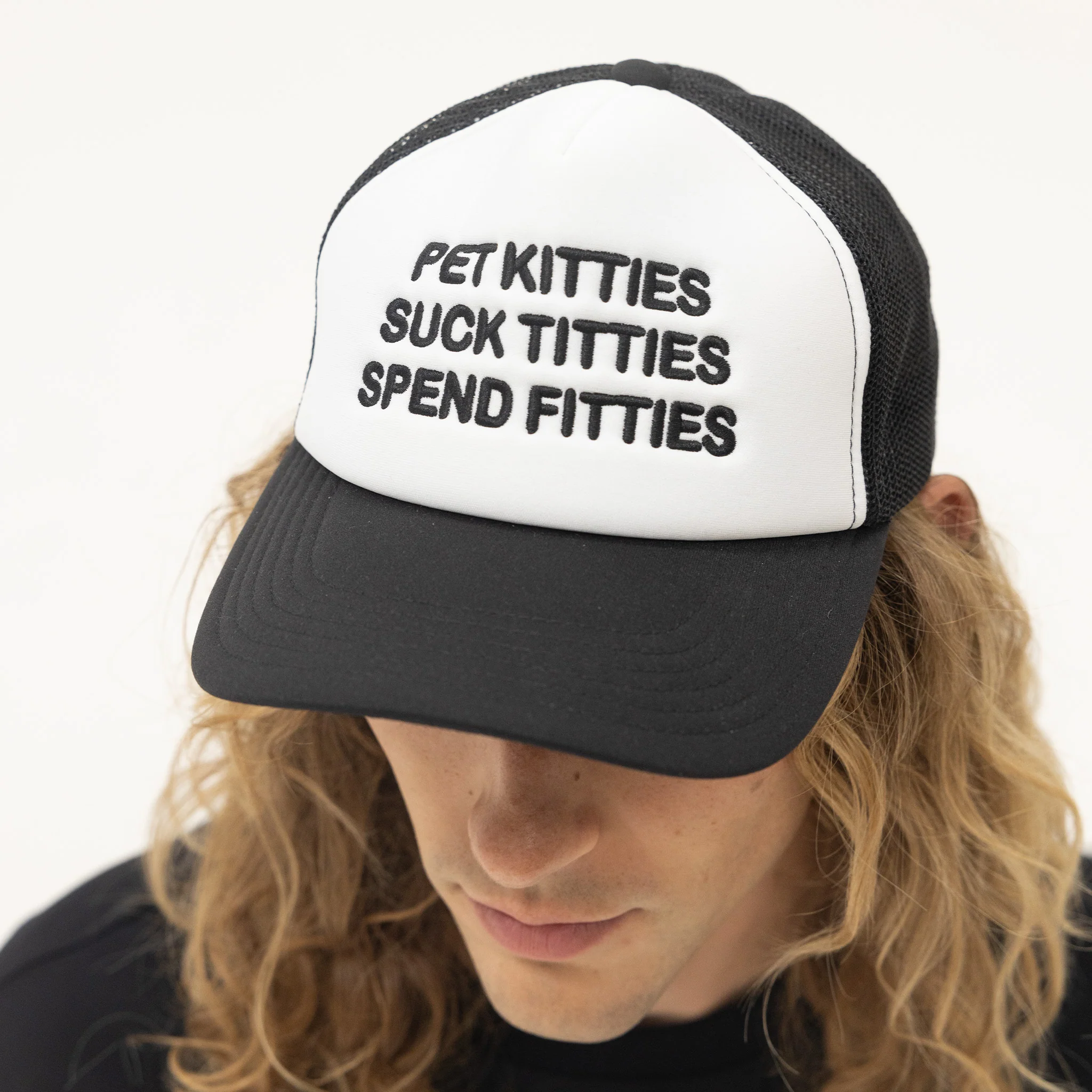 Pet Kitties Trucker Hat (Black) - Image 2
