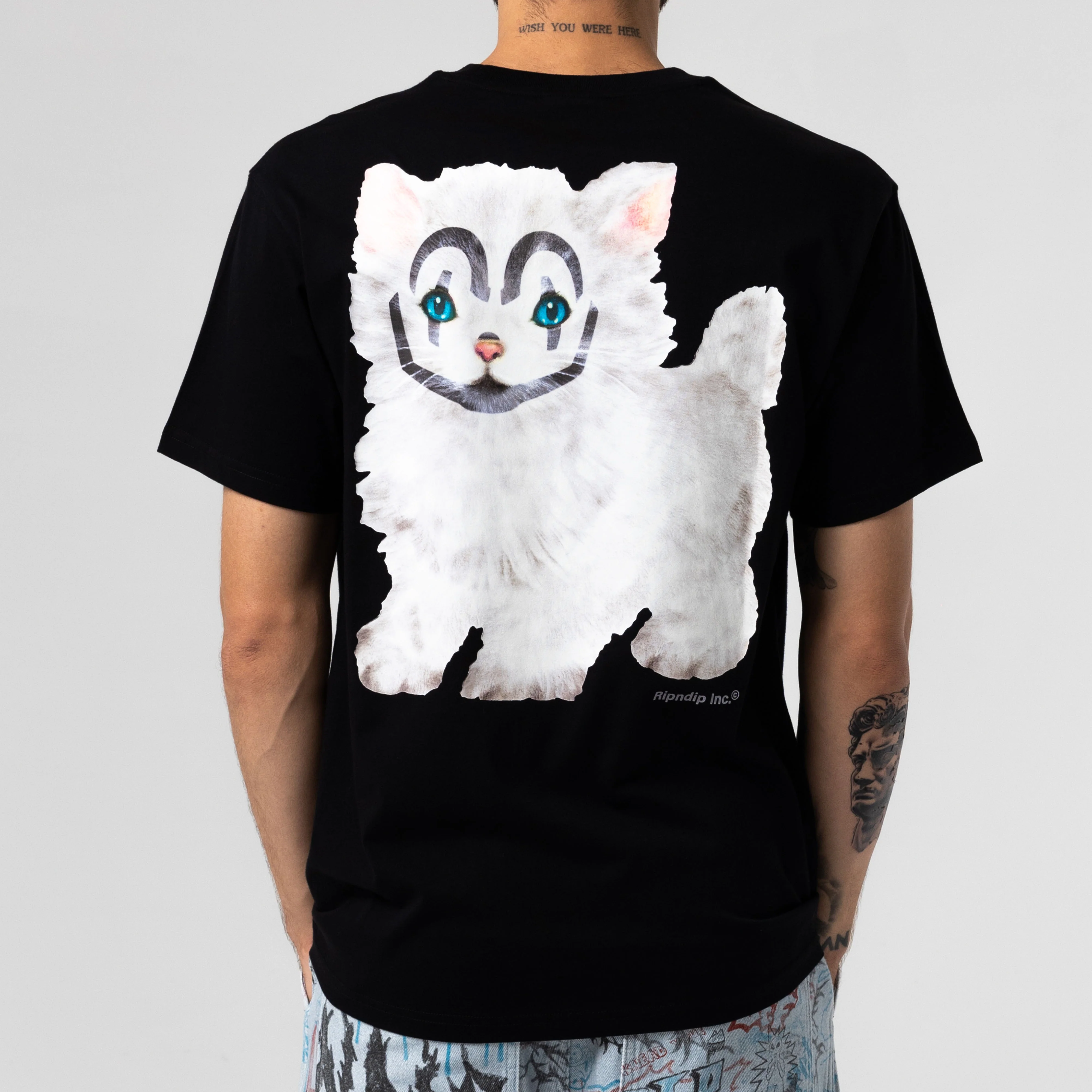 Pet Me Im Cute Tee (Black) - Image 2